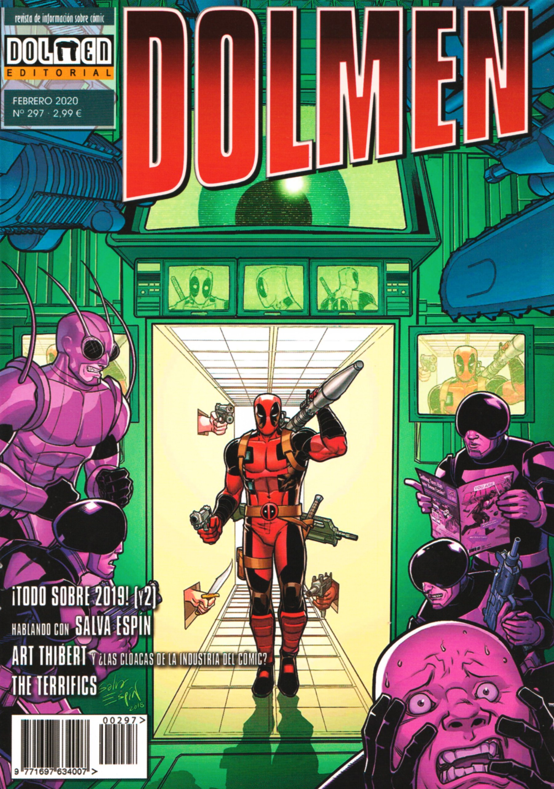Portada ampliada de DOLMEN