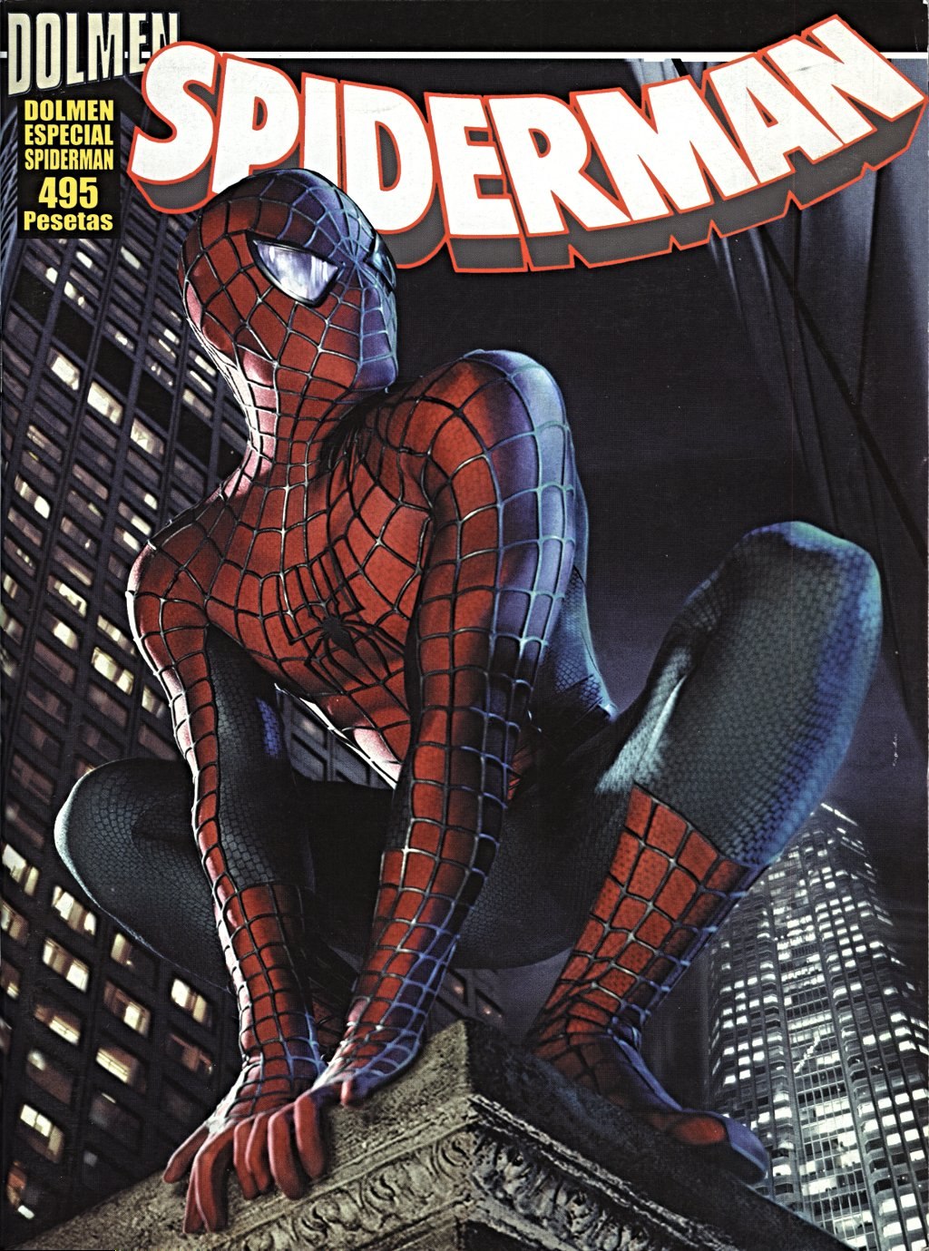 Portada ampliada de SPIDERMAN