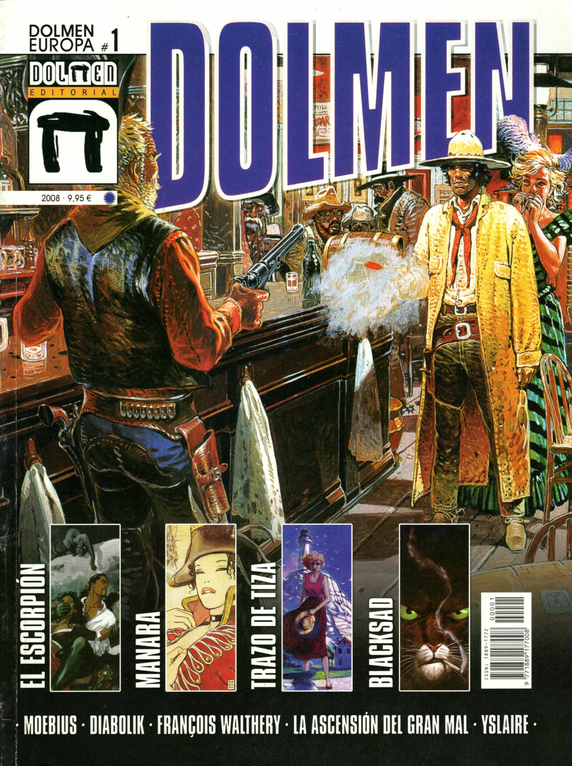 Portada ampliada de DOLMEN