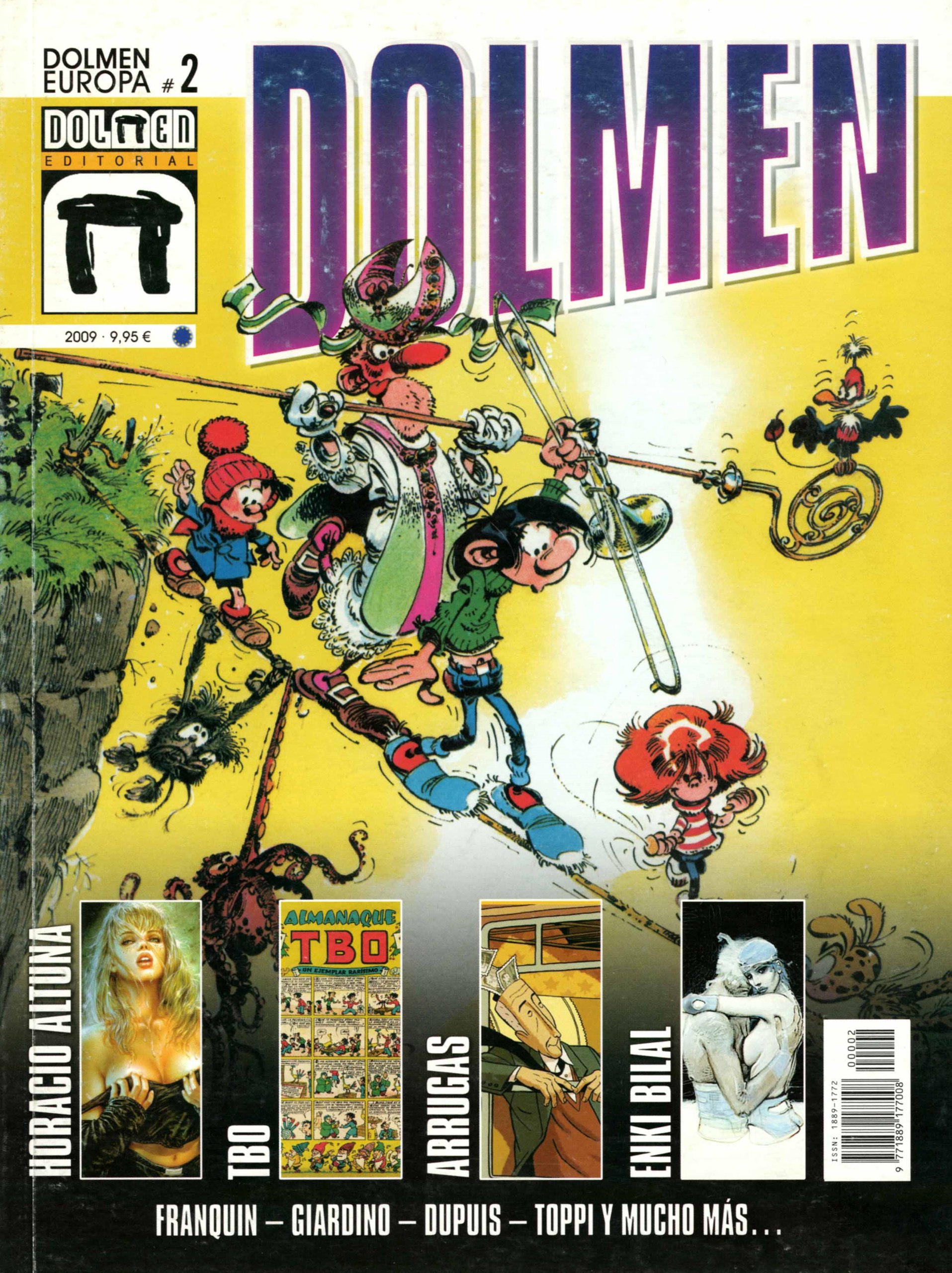 Portada ampliada de DOLMEN