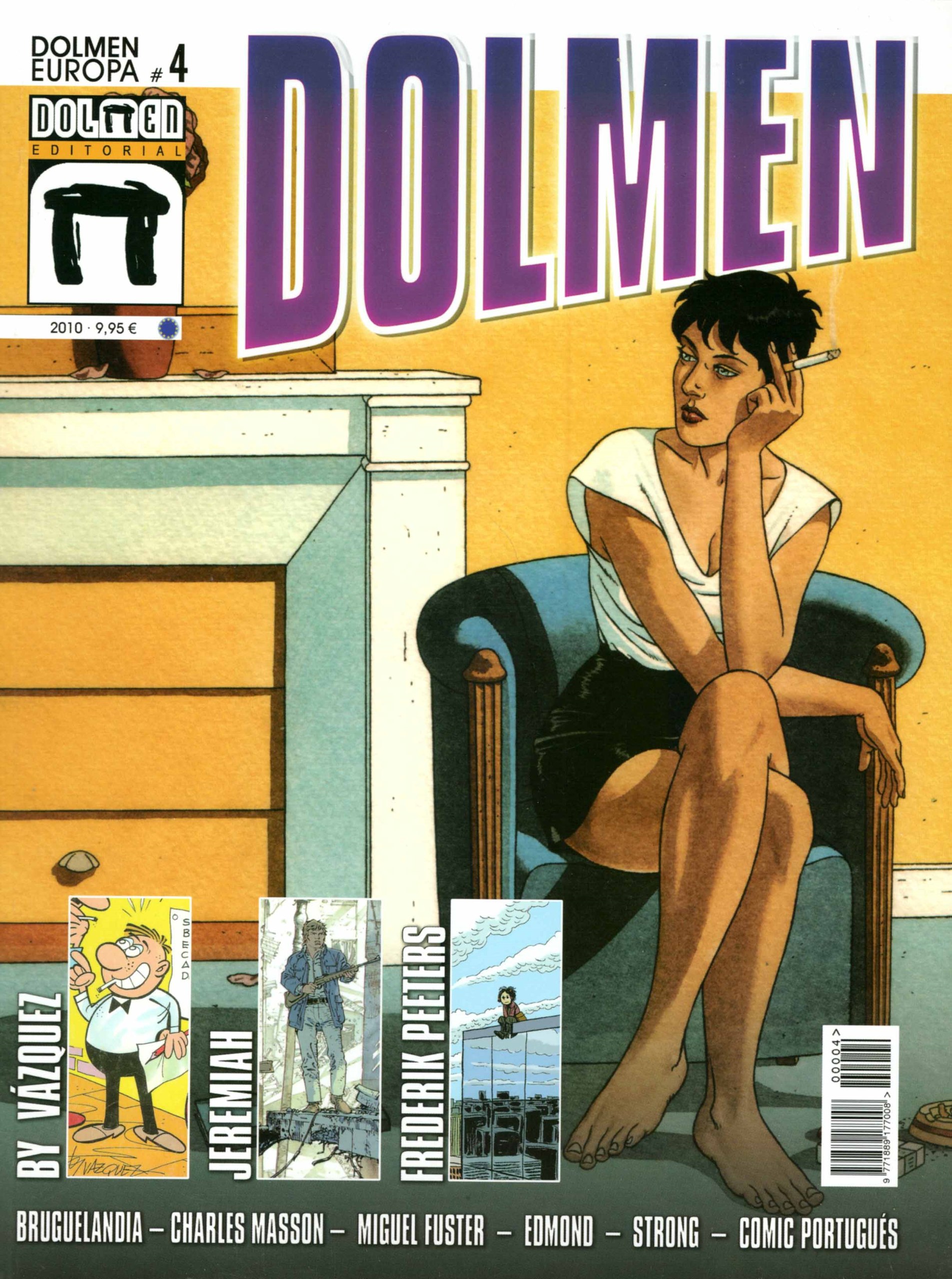 Portada ampliada de DOLMEN