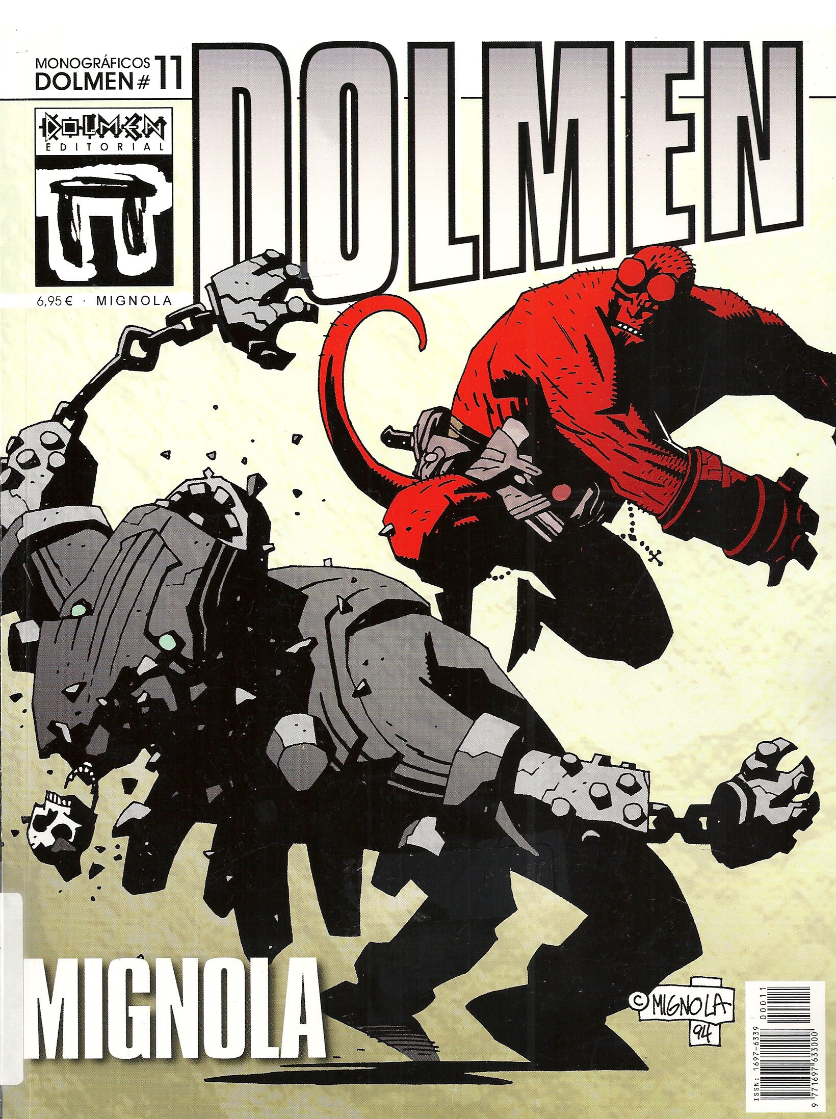 Portada ampliada de DOLMEN