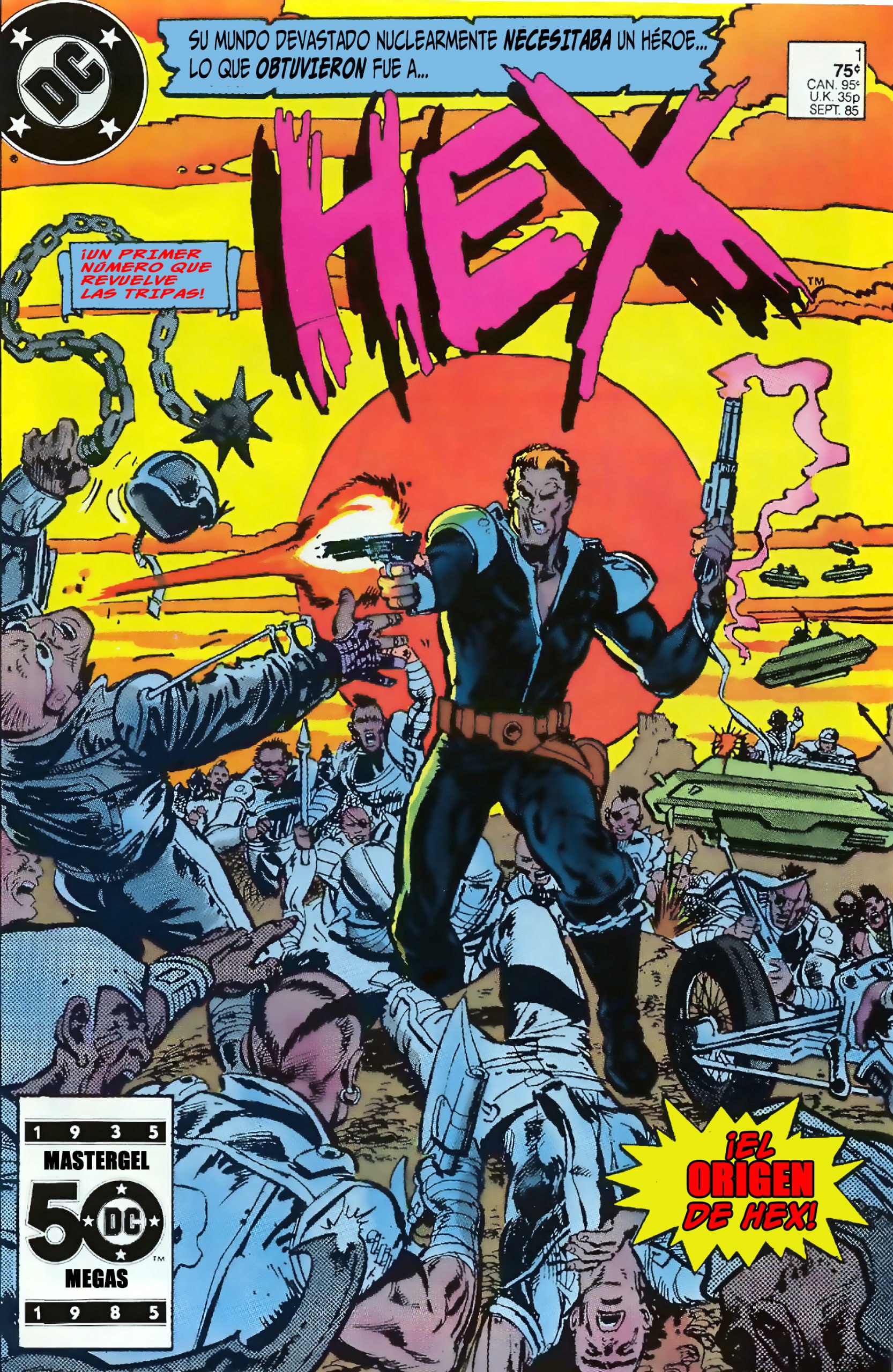 Portada ampliada de HEX