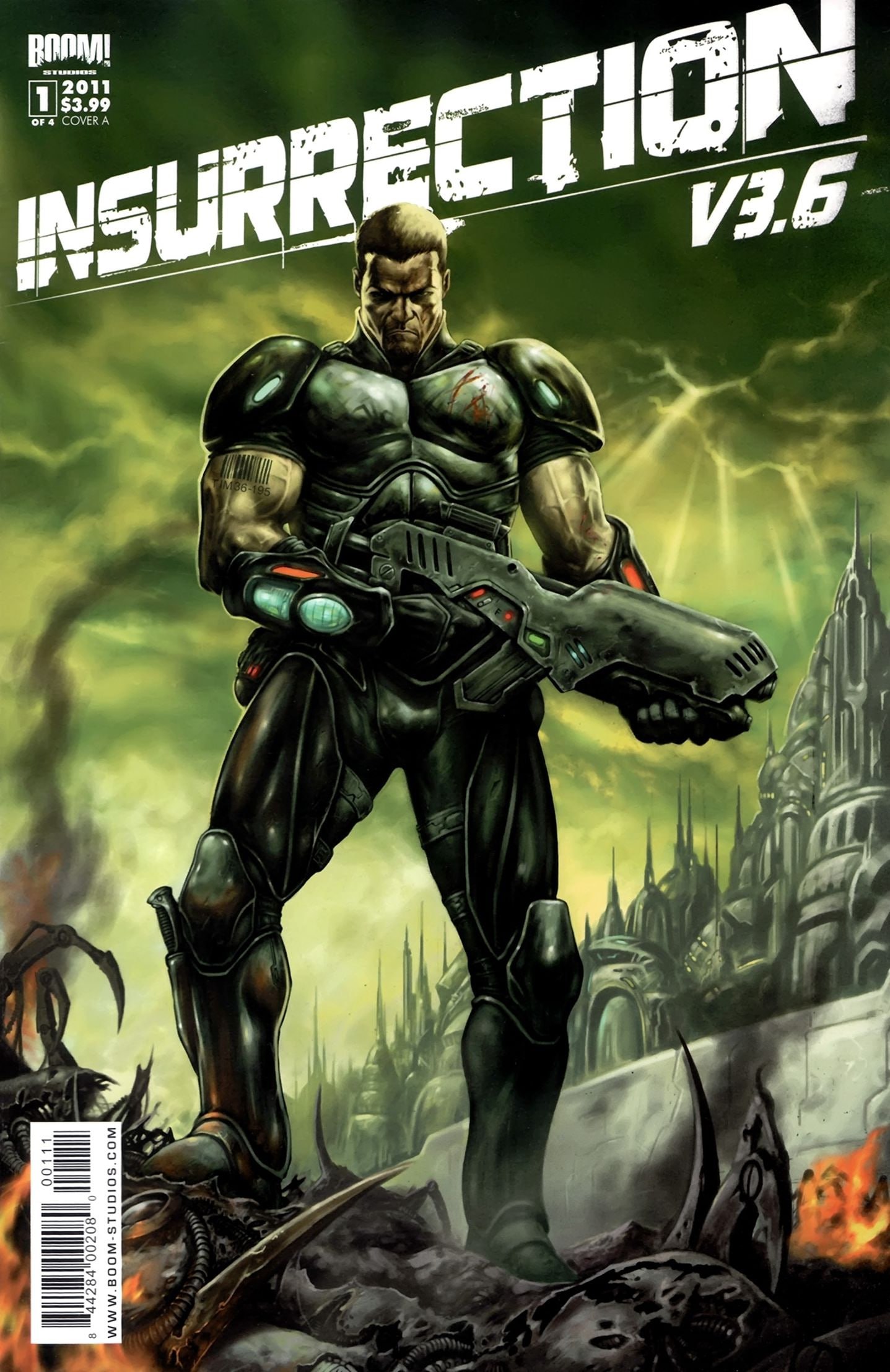 Portada ampliada de INSURRECTION V3.