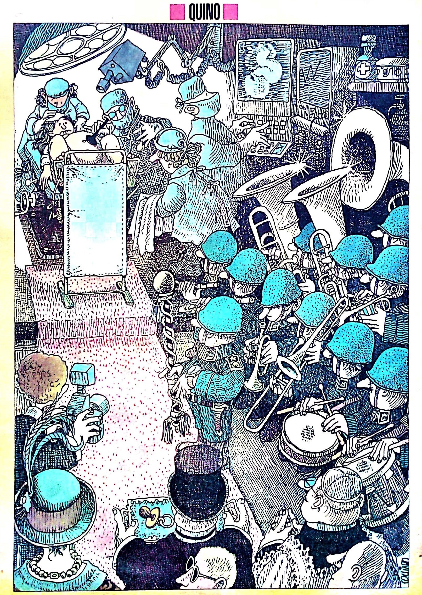 Portada ampliada de QUINO A COLOR