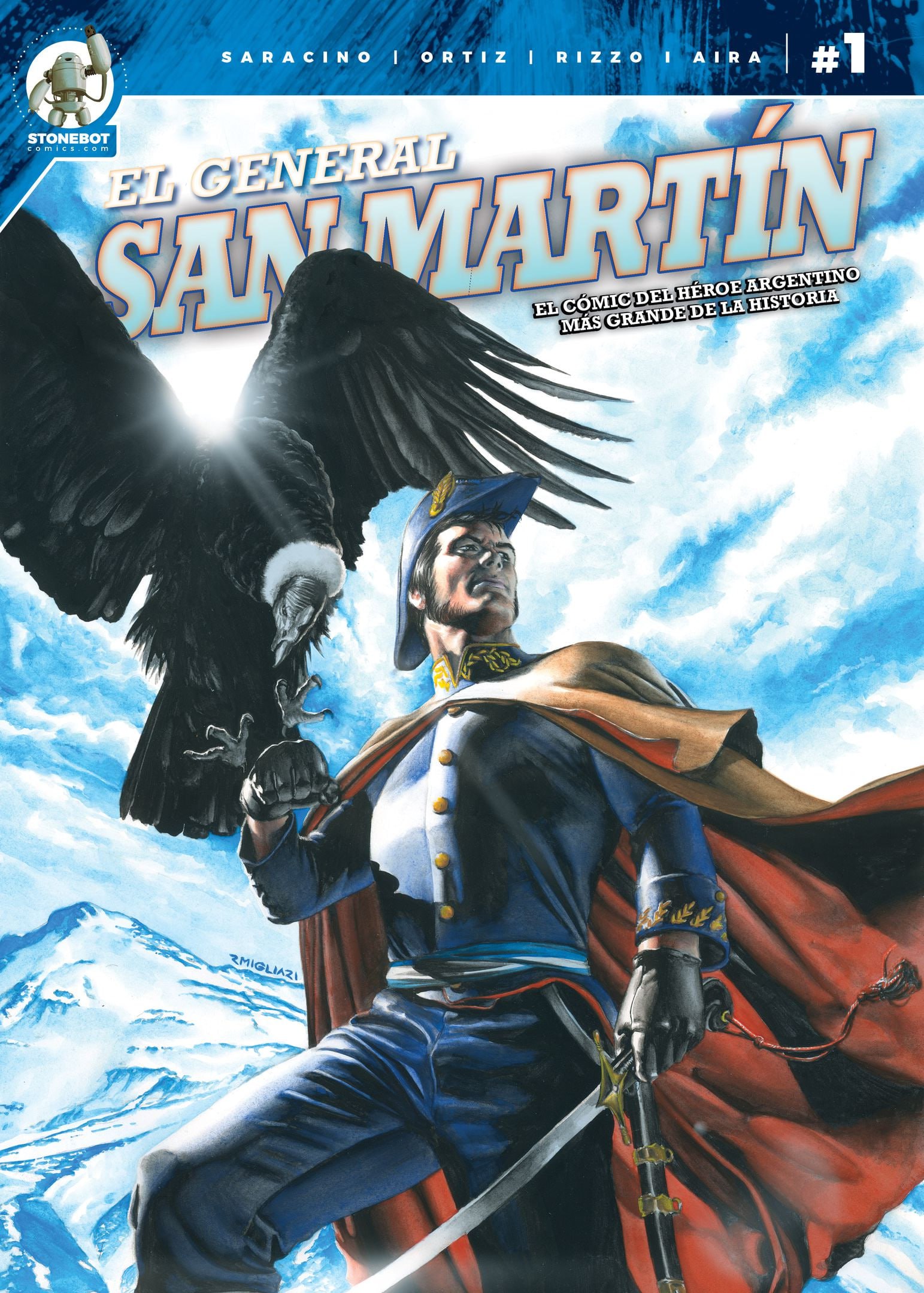 Portada ampliada de EL GENERAL SAN MARTÍN
