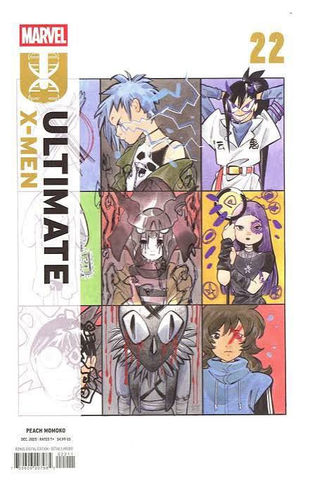 Portada ampliada de ULTIMATE X-MEN