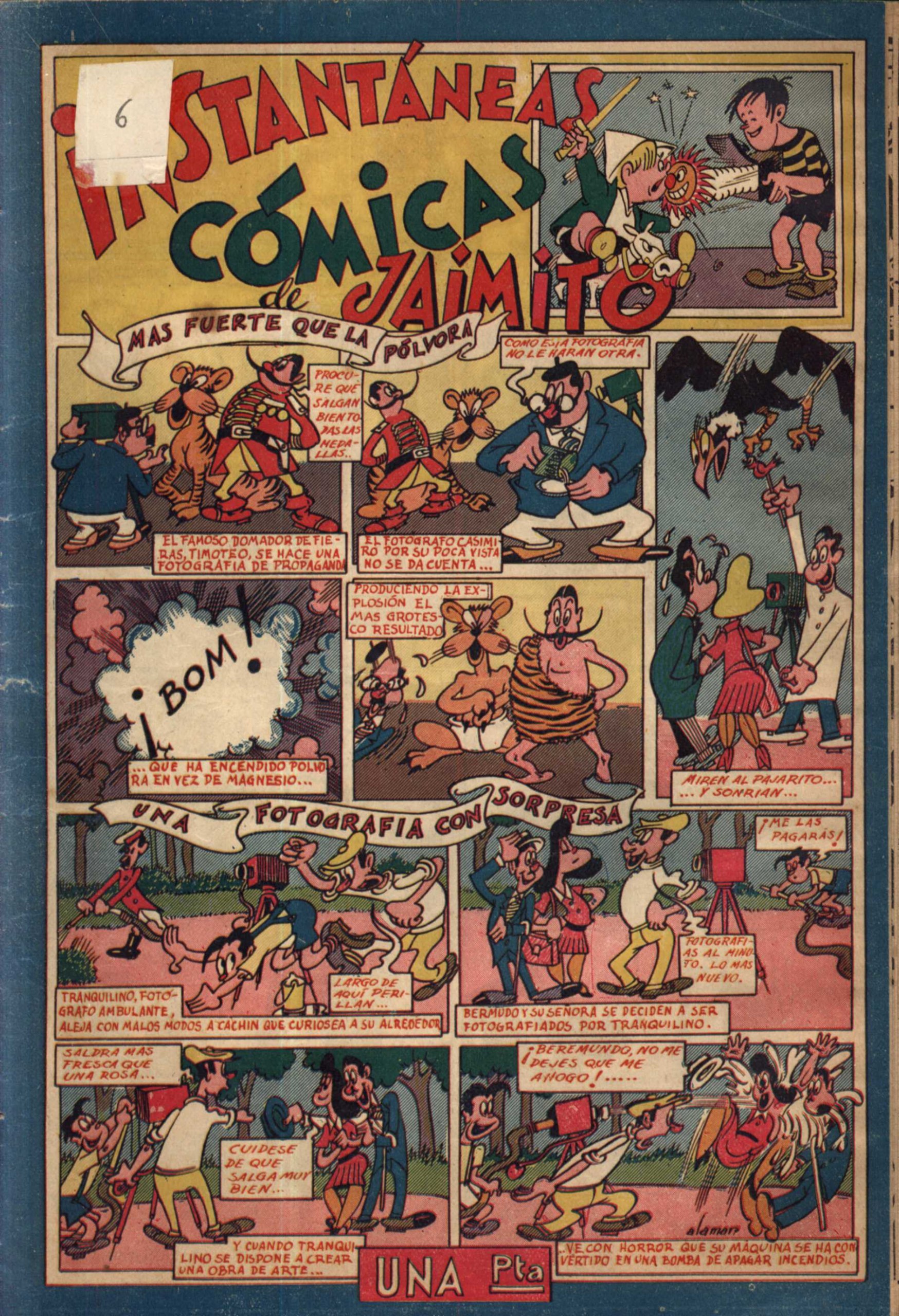 Portada ampliada de Revista Jaimito España