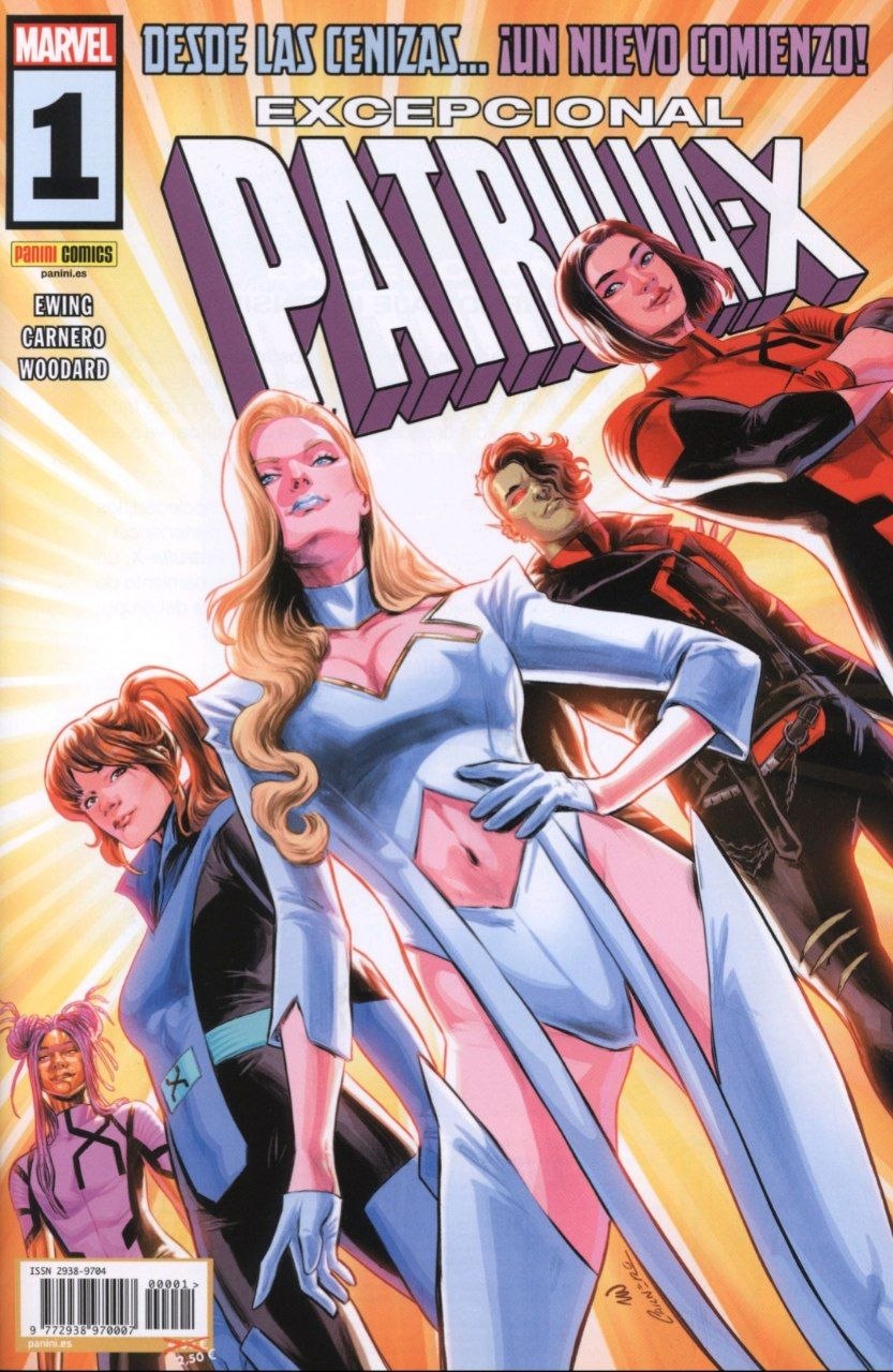 Portada ampliada de EXCEPCIONAL PATRIOTIX
