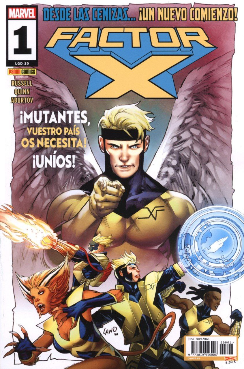 Portada ampliada de FACTOR X