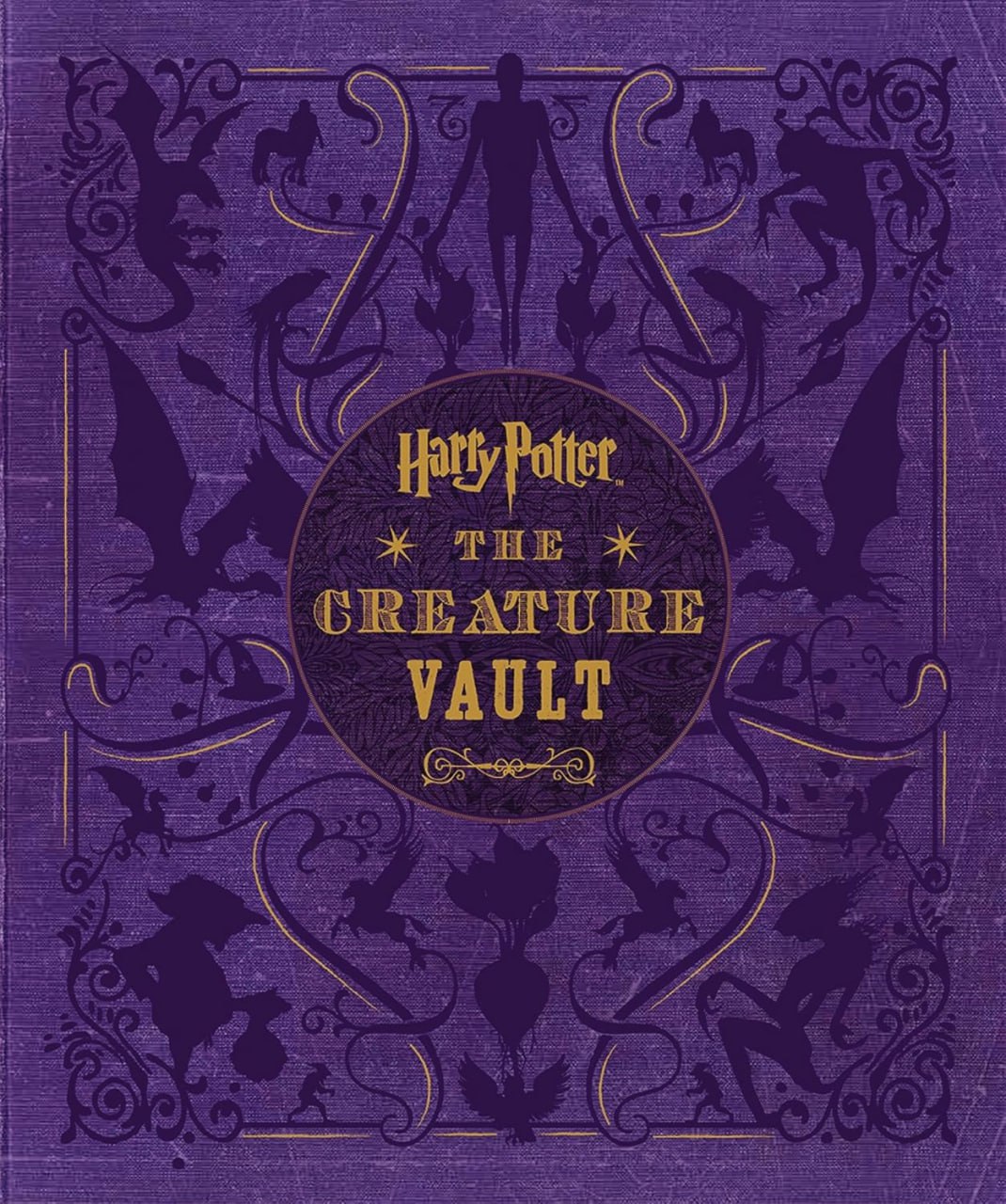 Portada ampliada de Harry Potter THE CREATURE VAULT