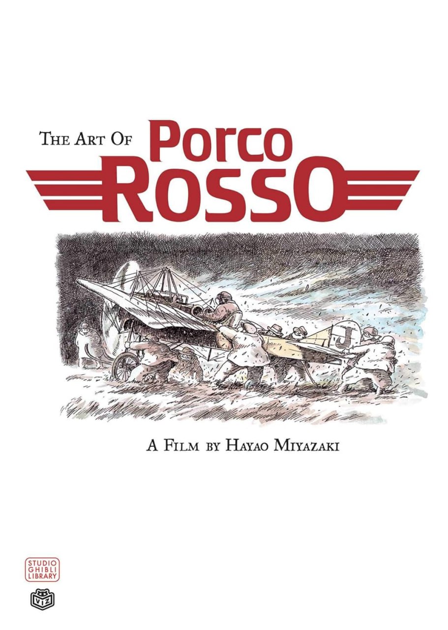 Portada ampliada de THE ART OF Porco ROSSO