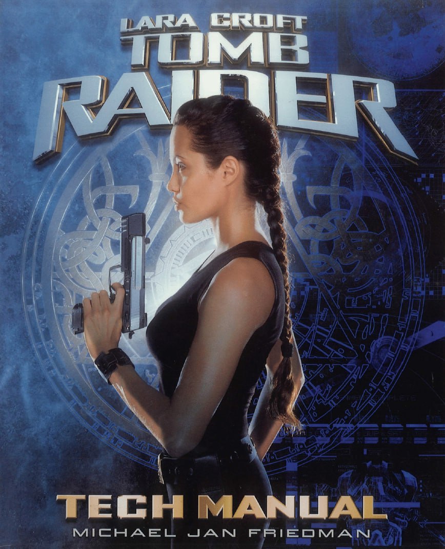Portada ampliada de LARA CROFT TOMB RAIDER TECH MANUAL