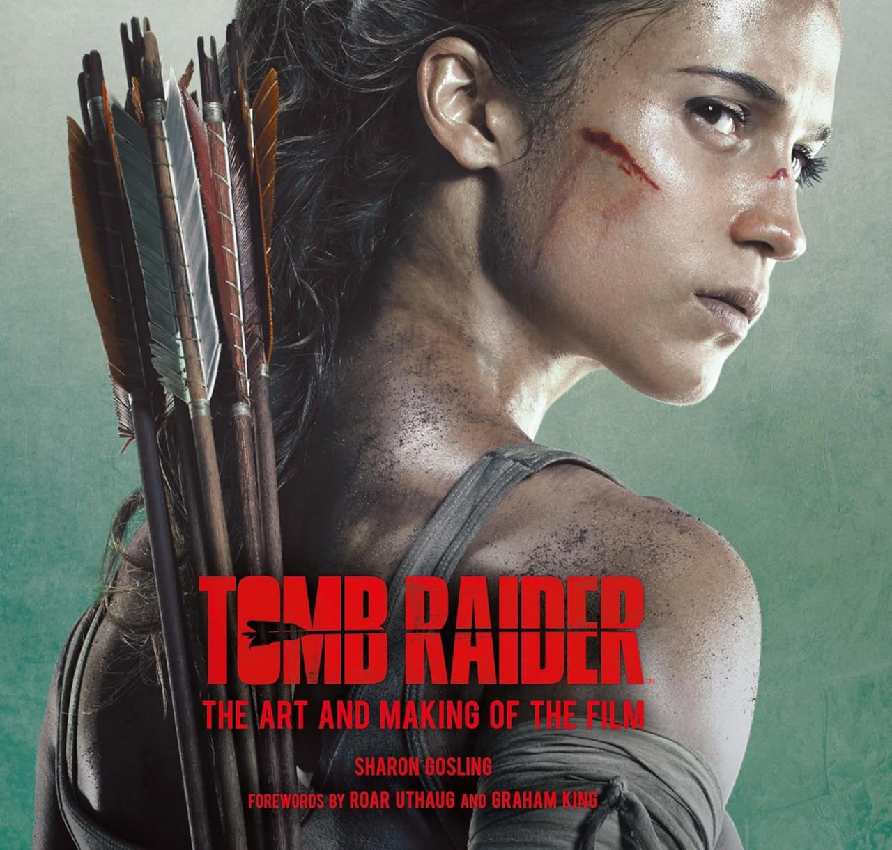 Portada ampliada de Tomb Raider. The art and making of the film
