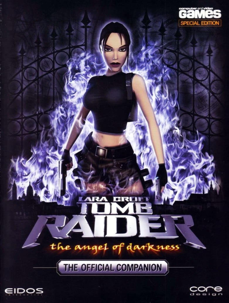 Portada ampliada de Tomb Raider: The Angel of Darkness. The Official Companion