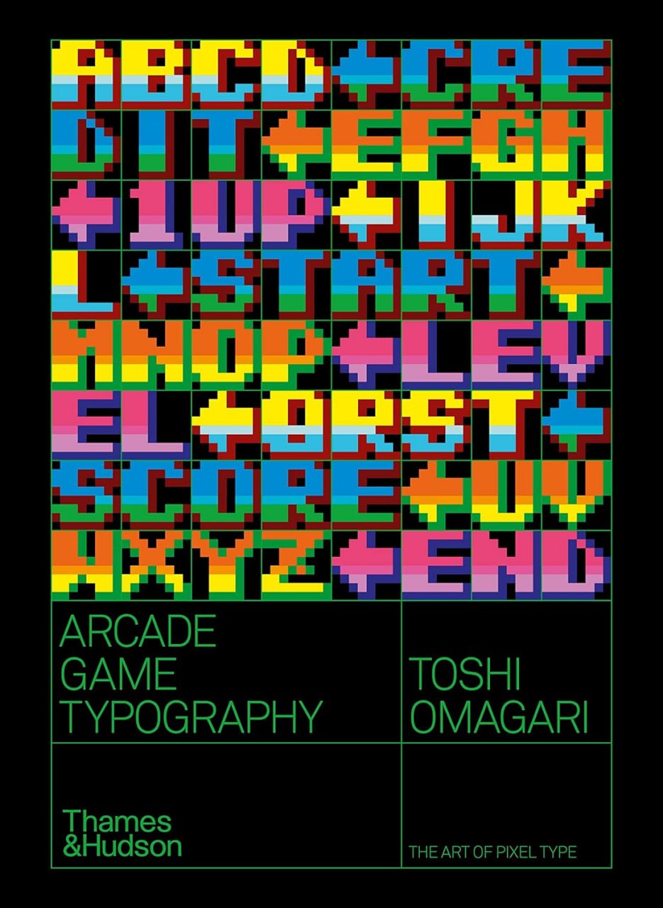 Portada ampliada de ARCADE GAME TYPOGRAPHY