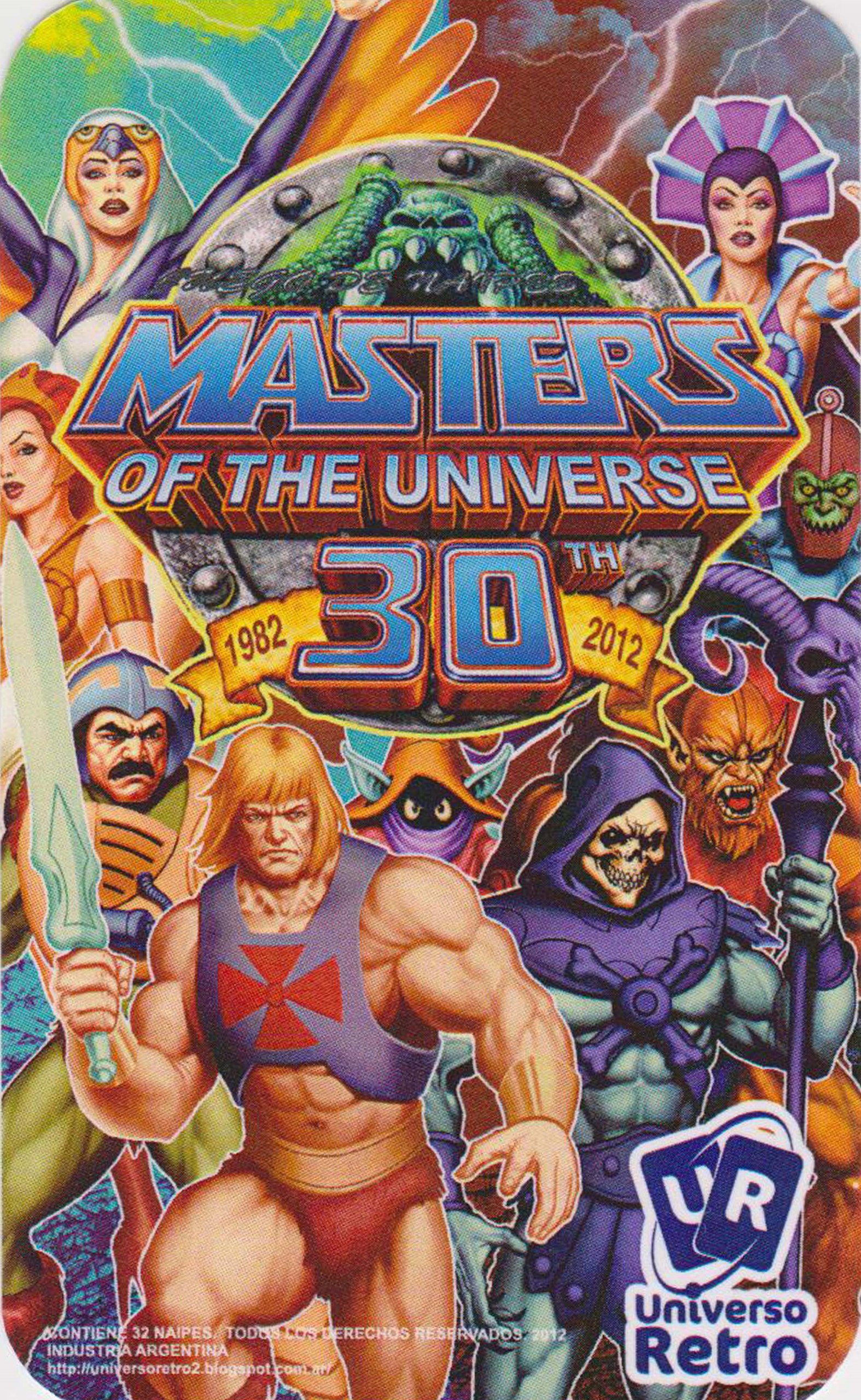 Portada ampliada de MASTERS OF THE UNIVERSE 30