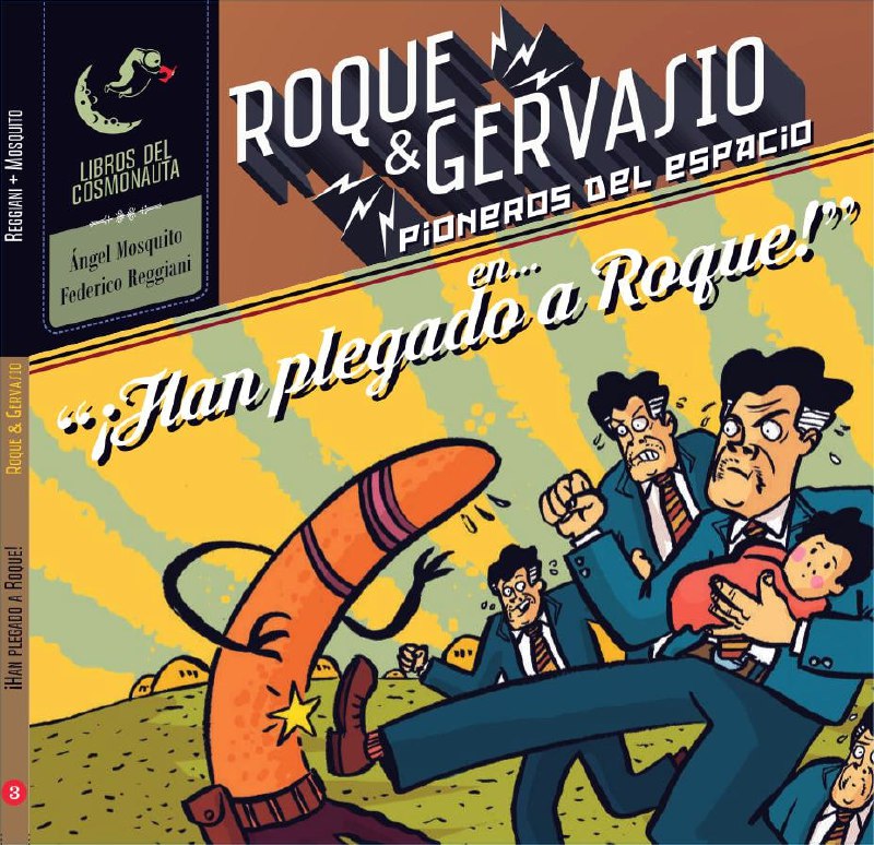 Portada ampliada de ROQUE & GERVASIO PIONEROS DEL ESPACIO