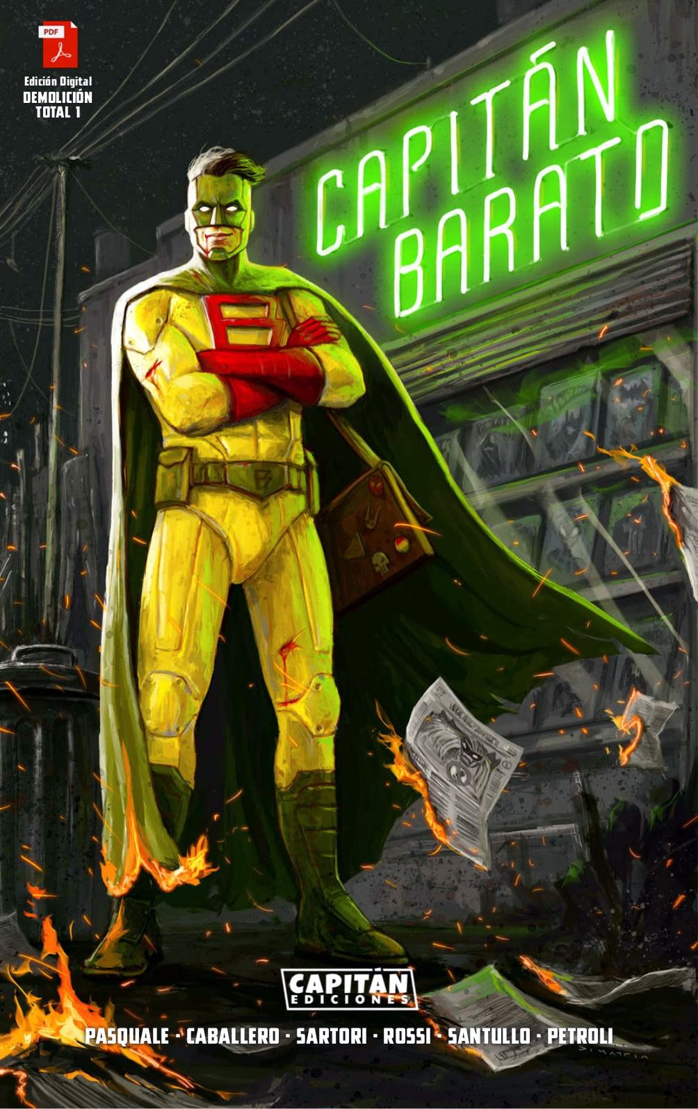 Portada ampliada de CAPITÁN BARATO