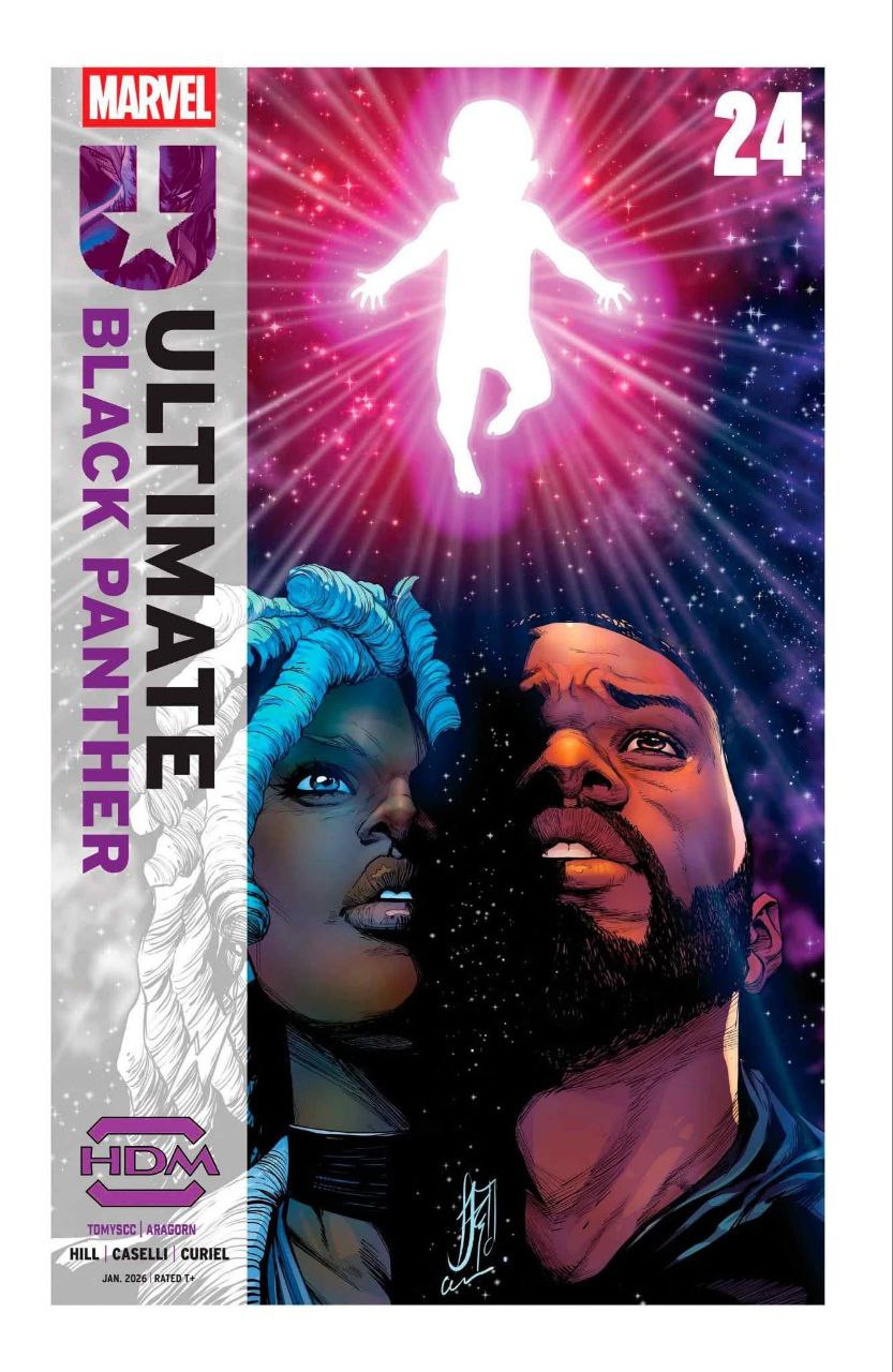 Portada ampliada de Ultimate Black Panther