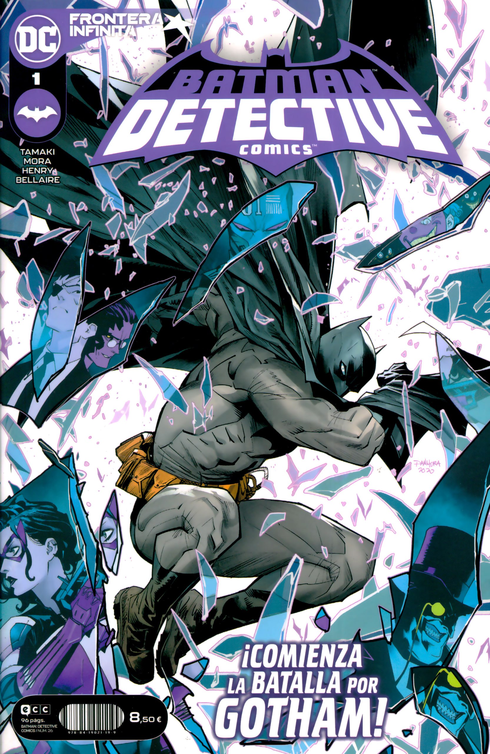 Portada ampliada de BATMAN DETECTIVE COMICS