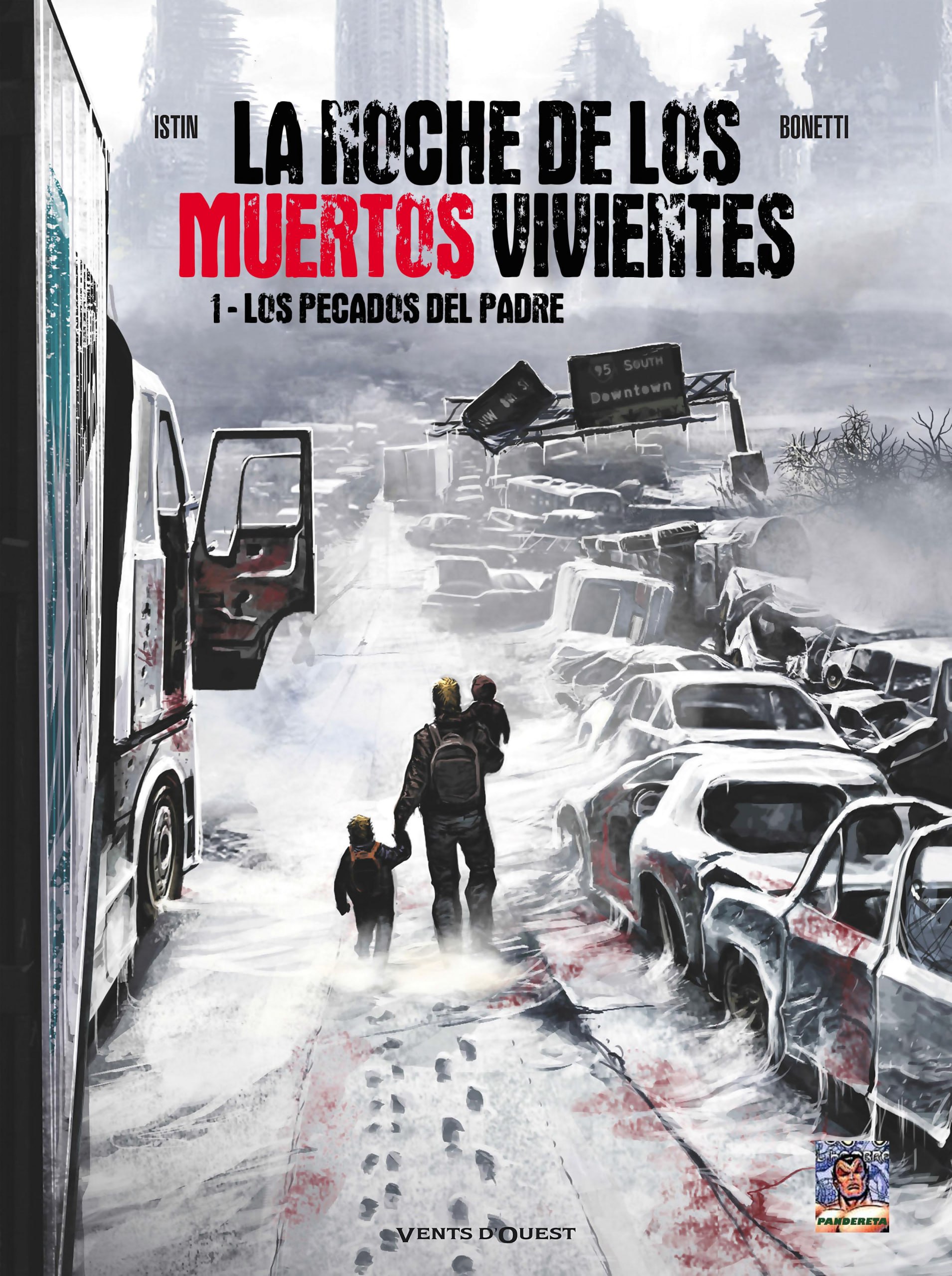 Portada ampliada de LA NOCHE DE LOS MUERTOS VIVIENTES