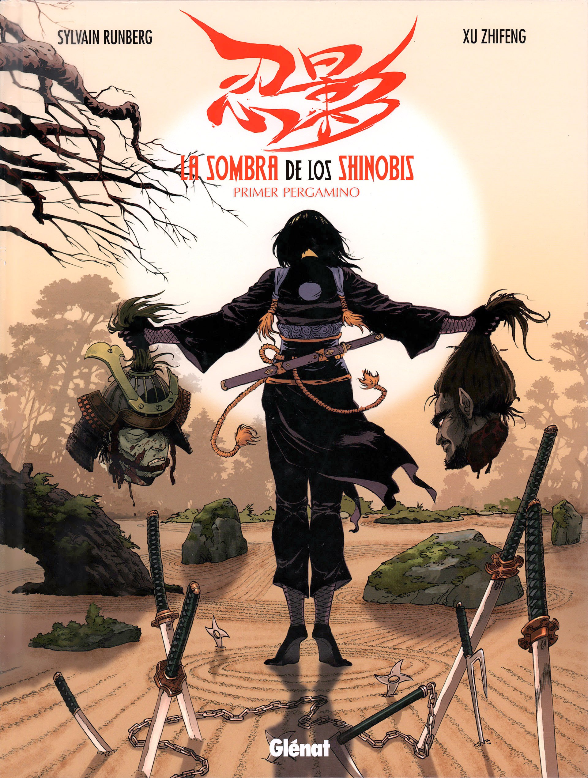 Portada ampliada de La sombra de los shinobis