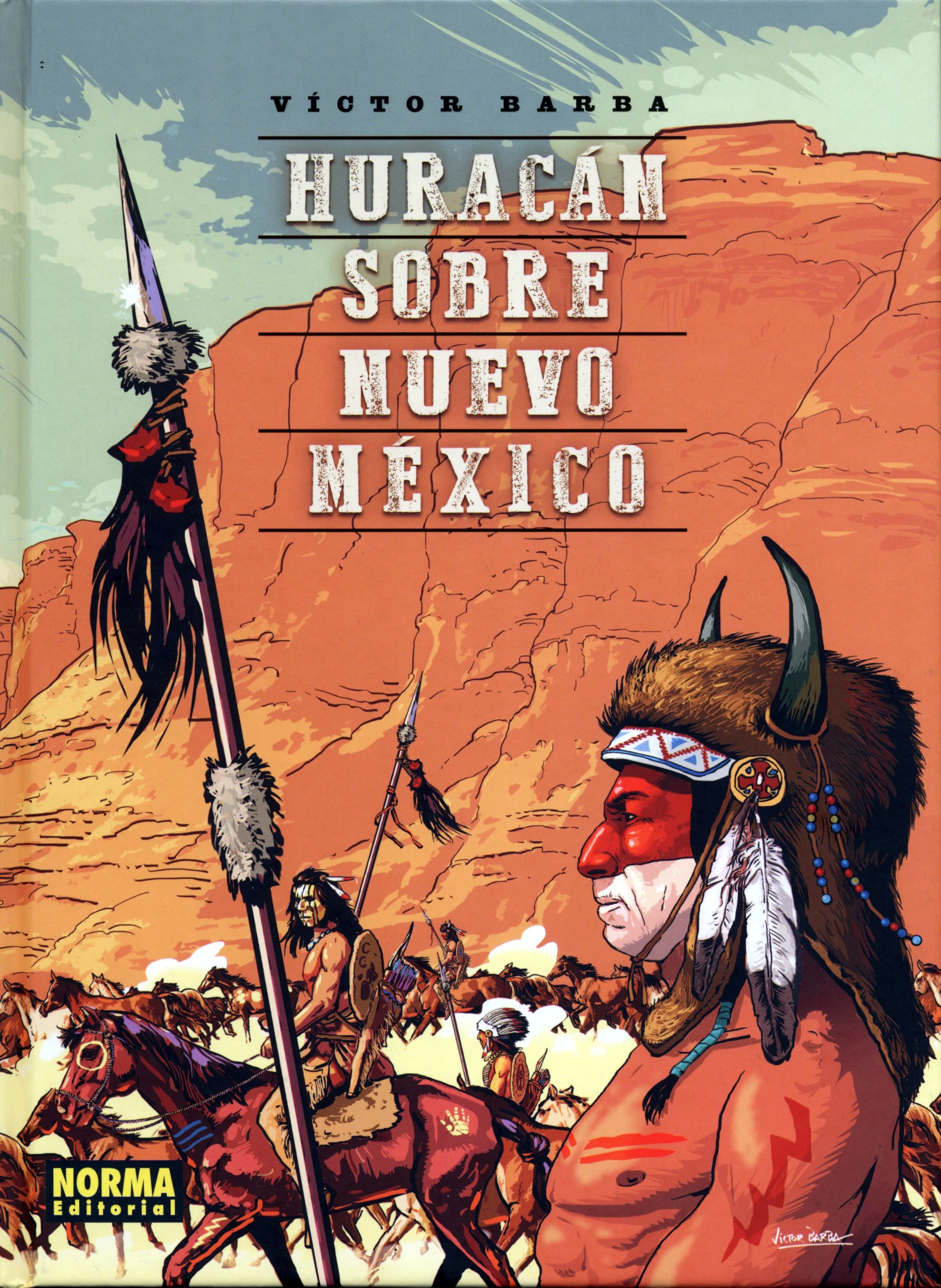 Portada ampliada de HURACAN SOBRE NUEVO MEXICO