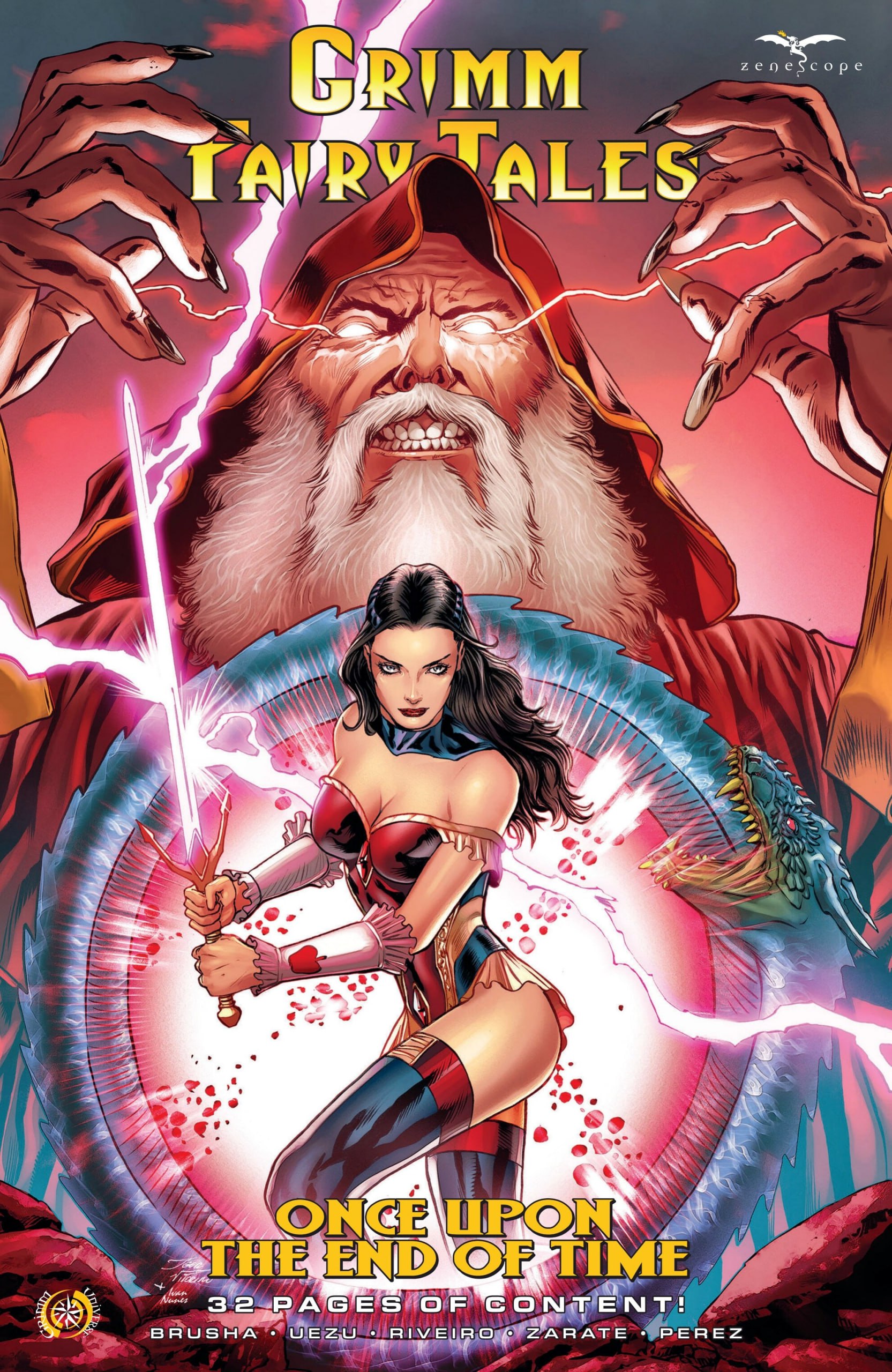 Portada ampliada de GRIMM FAIRY TALES