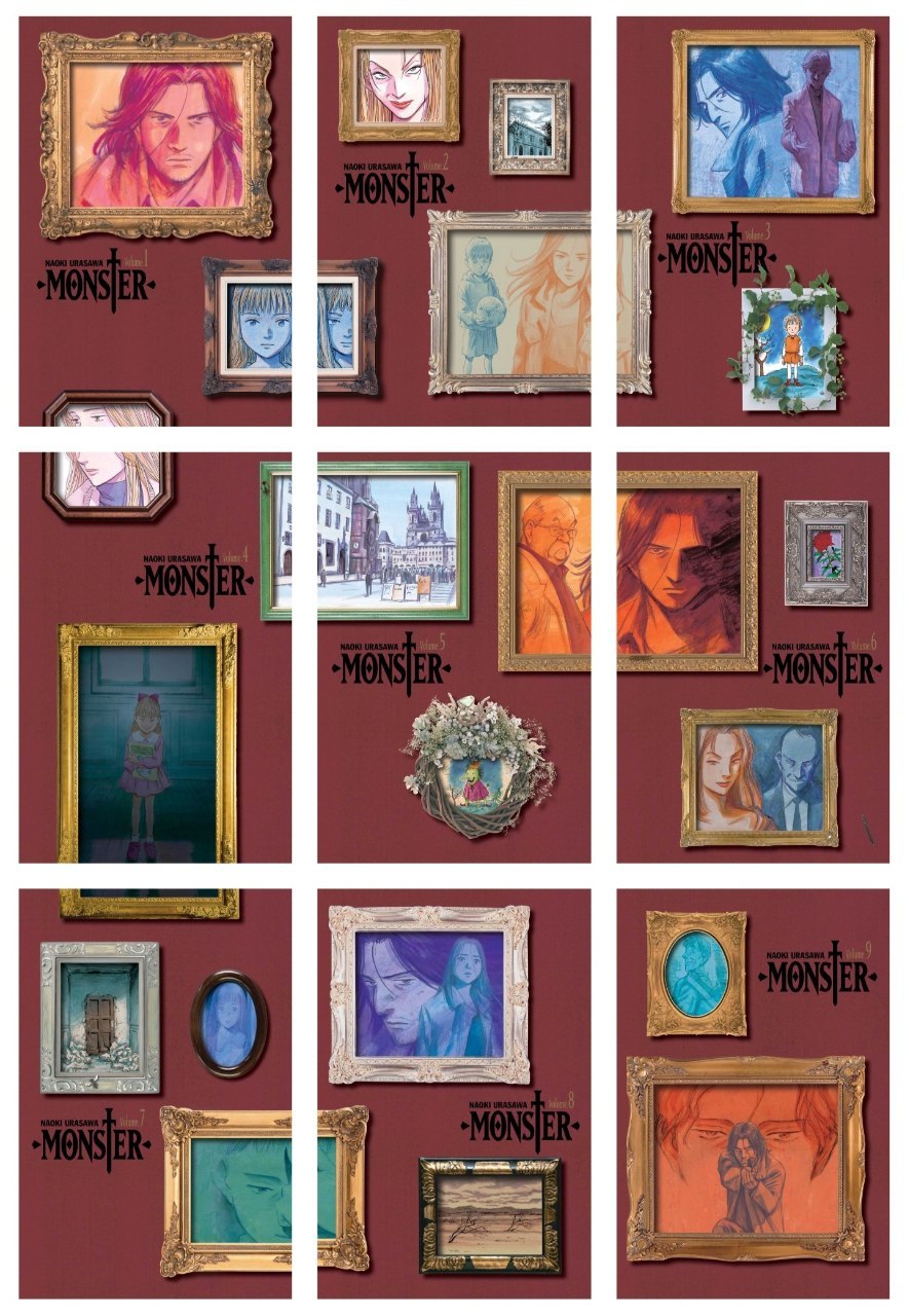 Portada ampliada de Monster - Volumen 01 (#001-016)