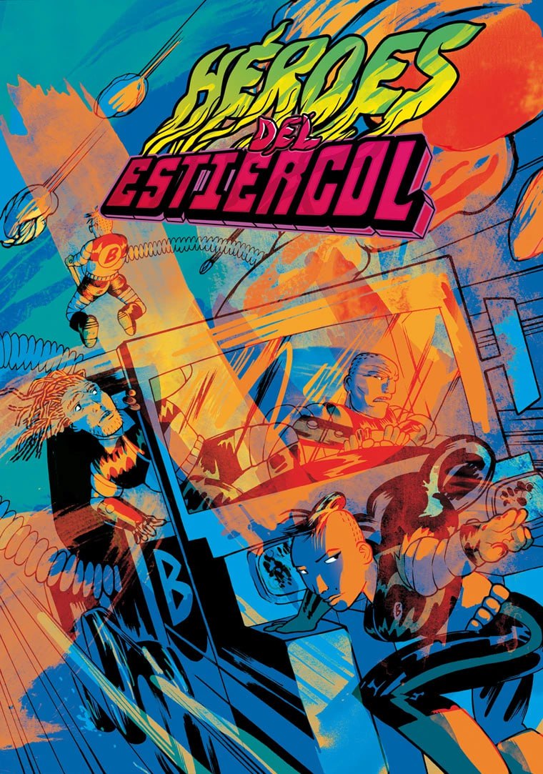 Portada ampliada de HEROES DEL ESTÉRCOL