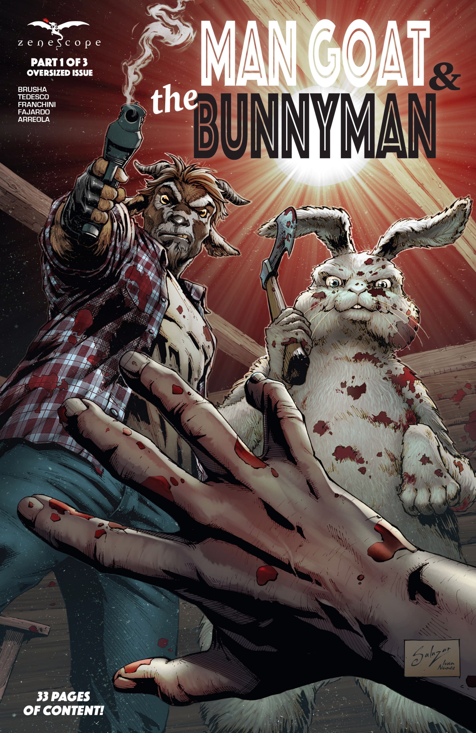 Portada ampliada de Man Goat & the BunnyMan