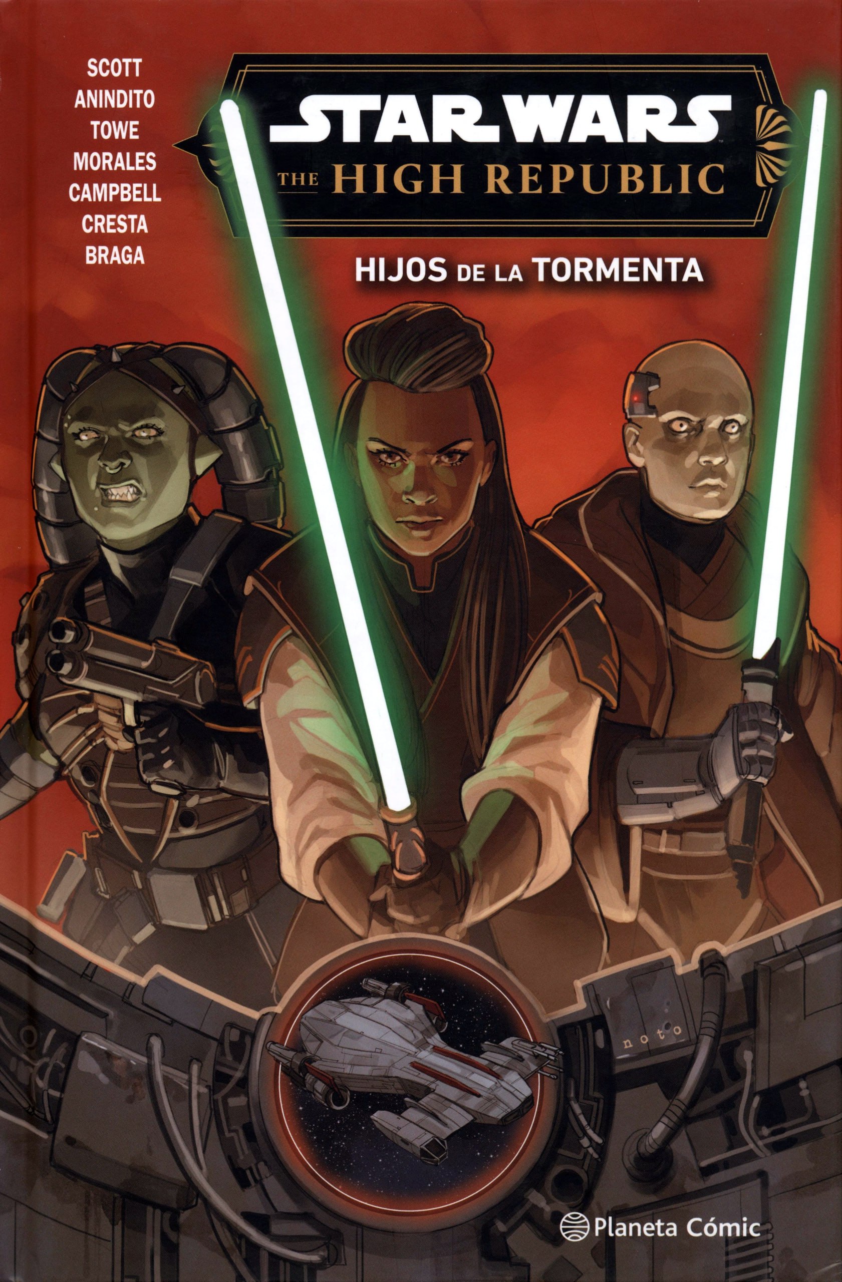 Portada ampliada de STAR WARS THE HIGH REPUBLIC HIJOS DE LA TORMENTA