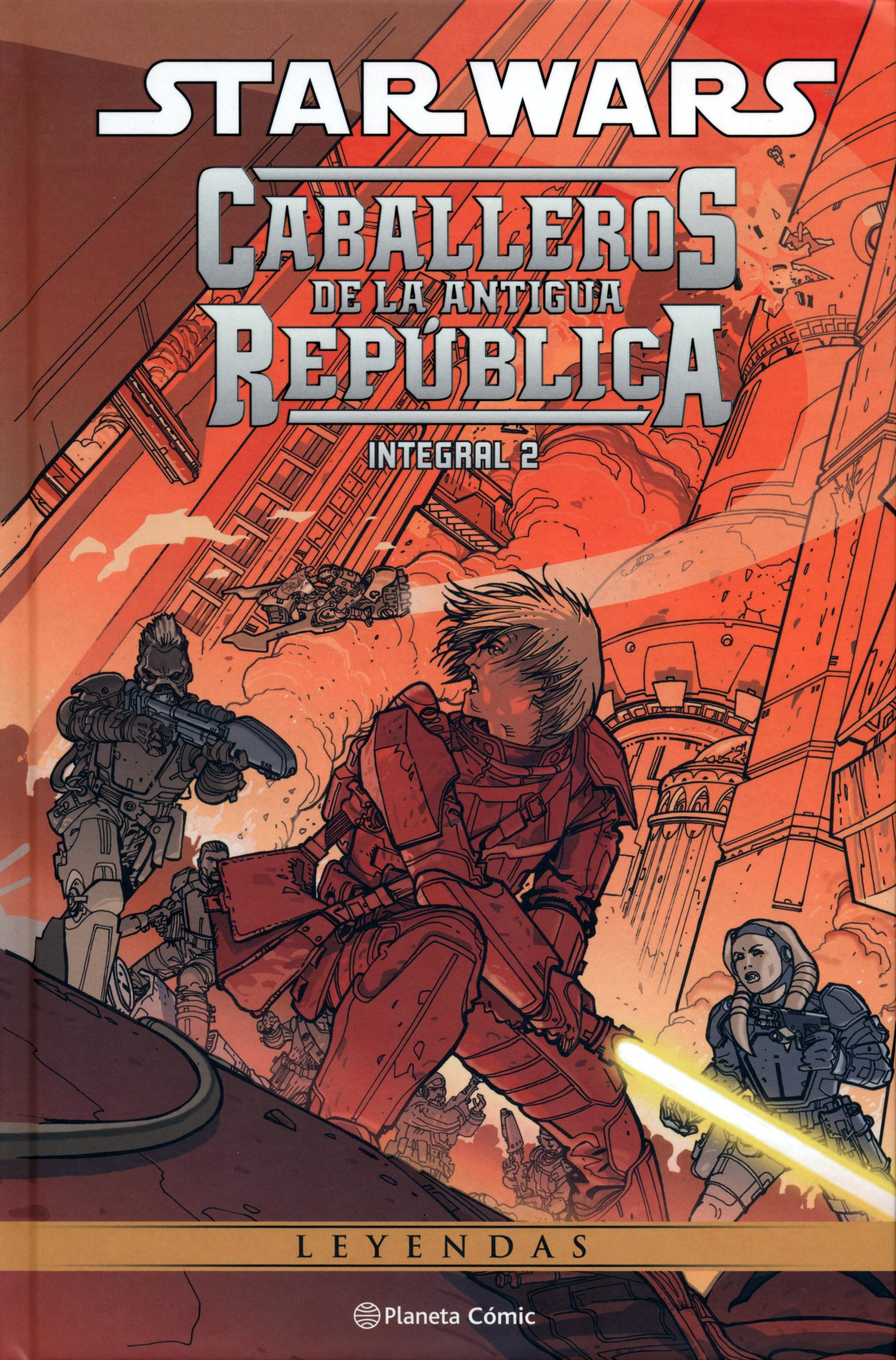 Portada ampliada de STAR WARS CABALLEROS DE LA ANTIGUA REPUBLICA INTEGRAL 2