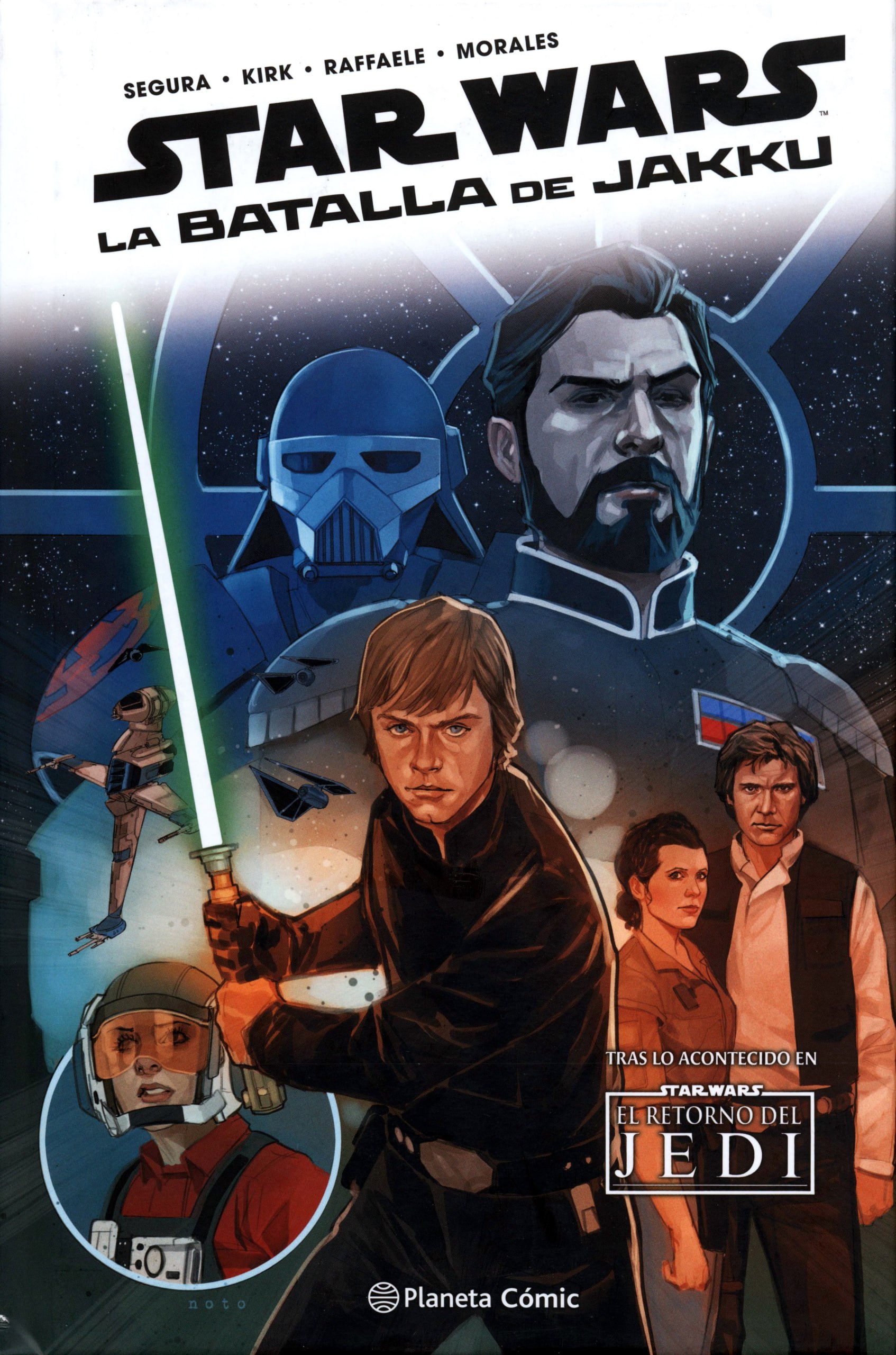Portada ampliada de STAR WARS LA BATALLA DE JAKKU