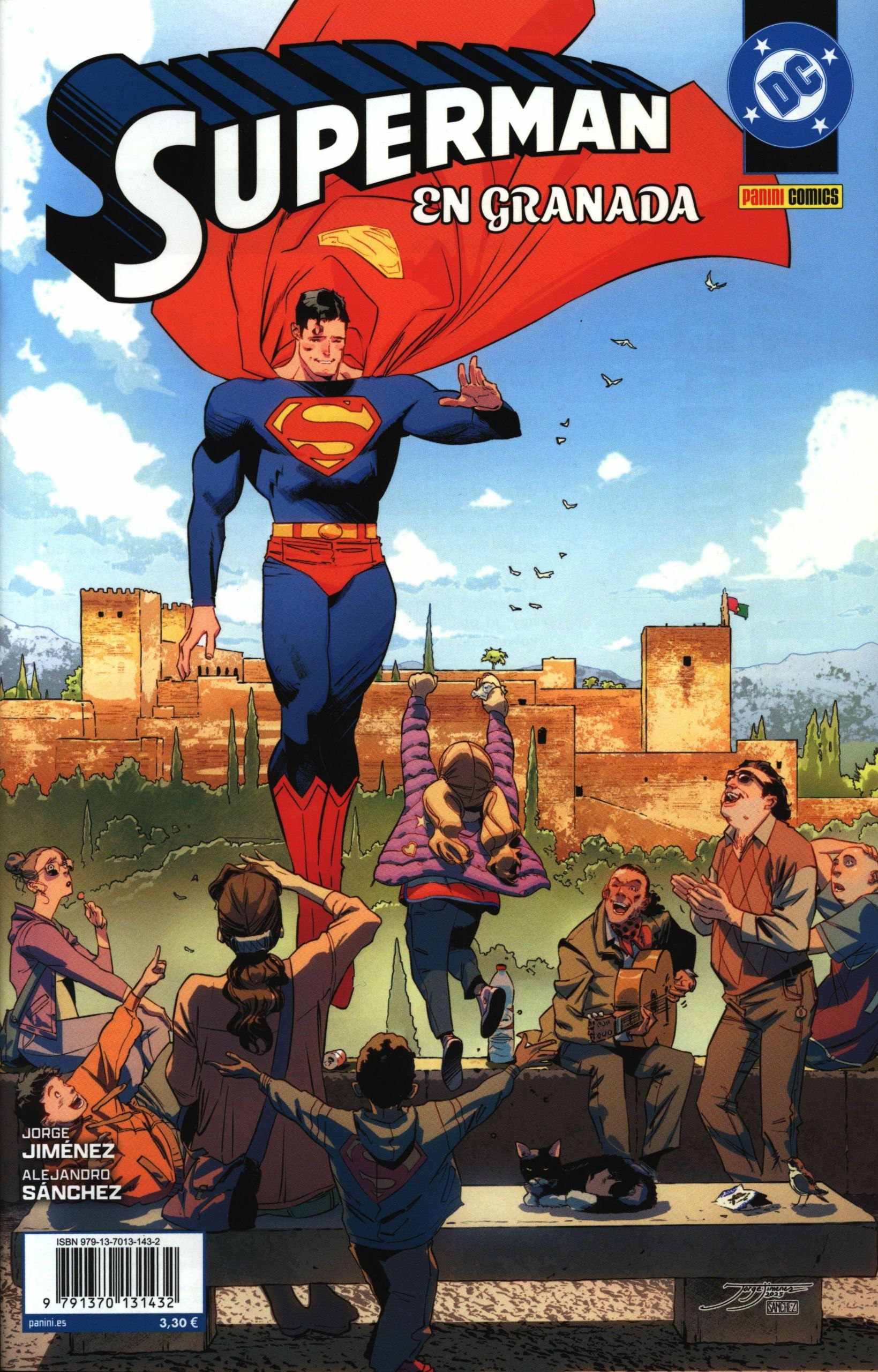 Portada ampliada de SUPERMAN EN GRANADA