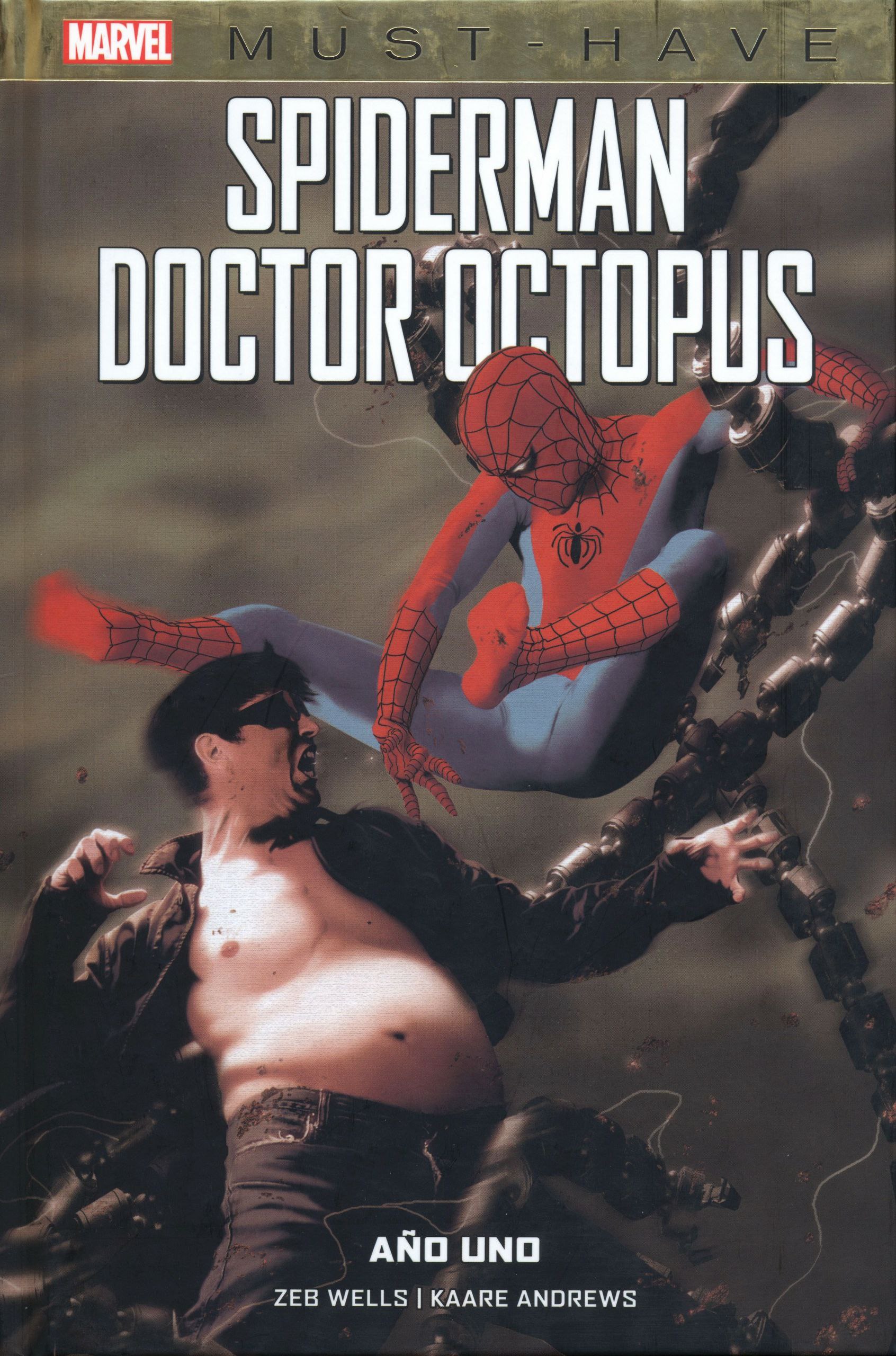 Portada ampliada de SPIDERMAN DOCTOR OCTOPUS