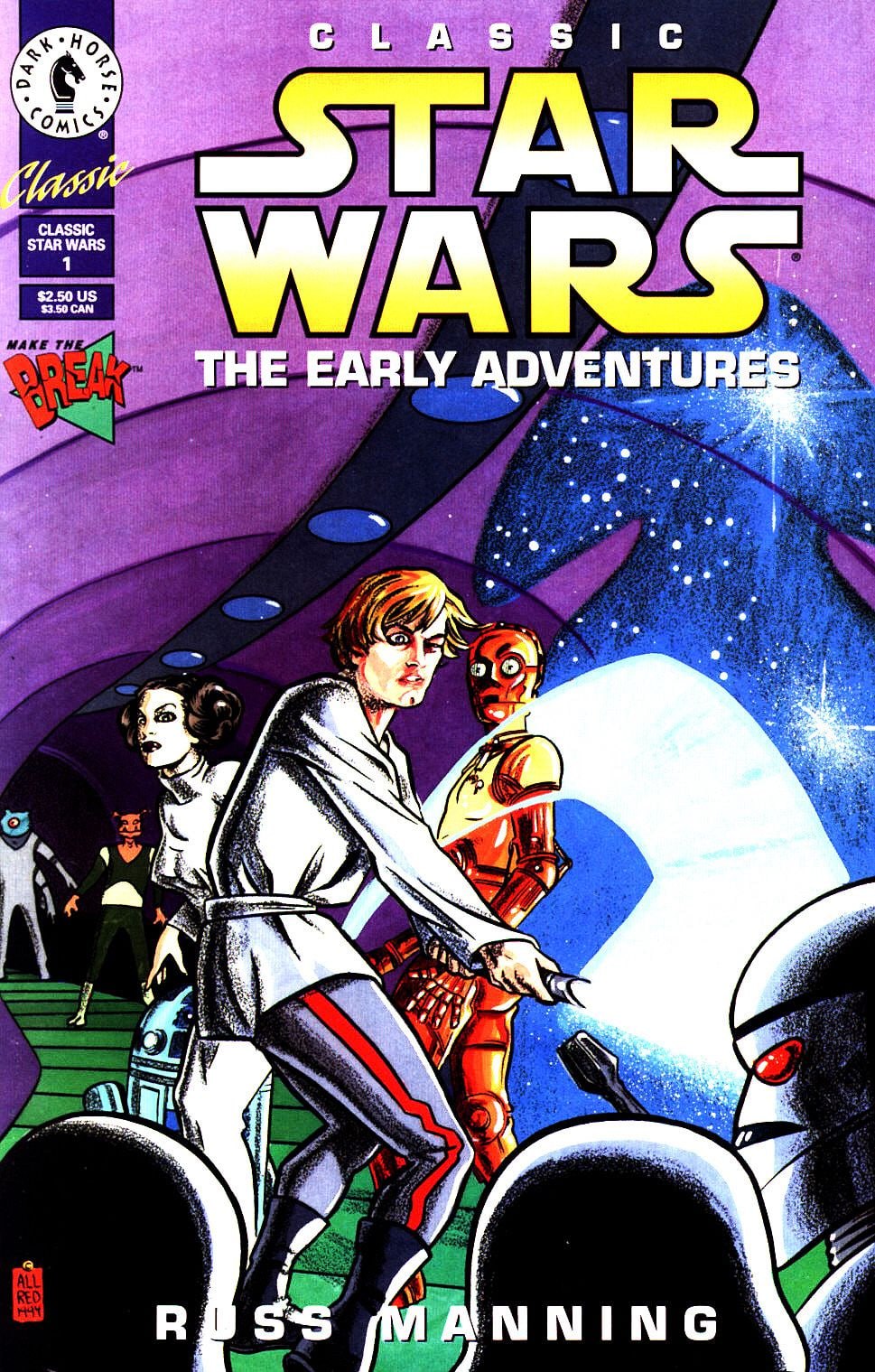 Portada ampliada de Classic Star Wars: The Early Adventures
