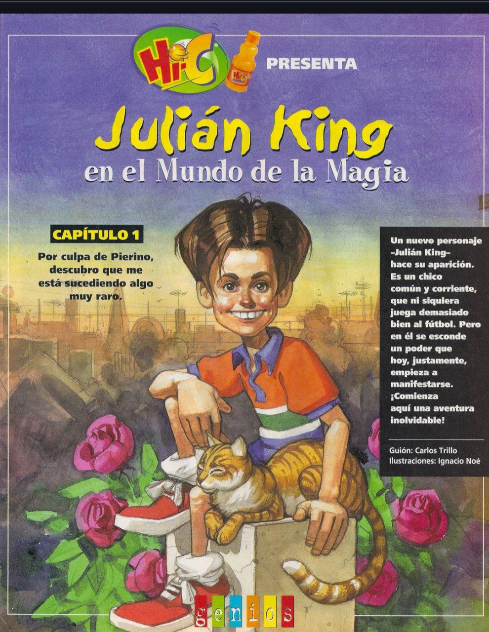 Portada ampliada de Julián King en el Mundo de la Magía