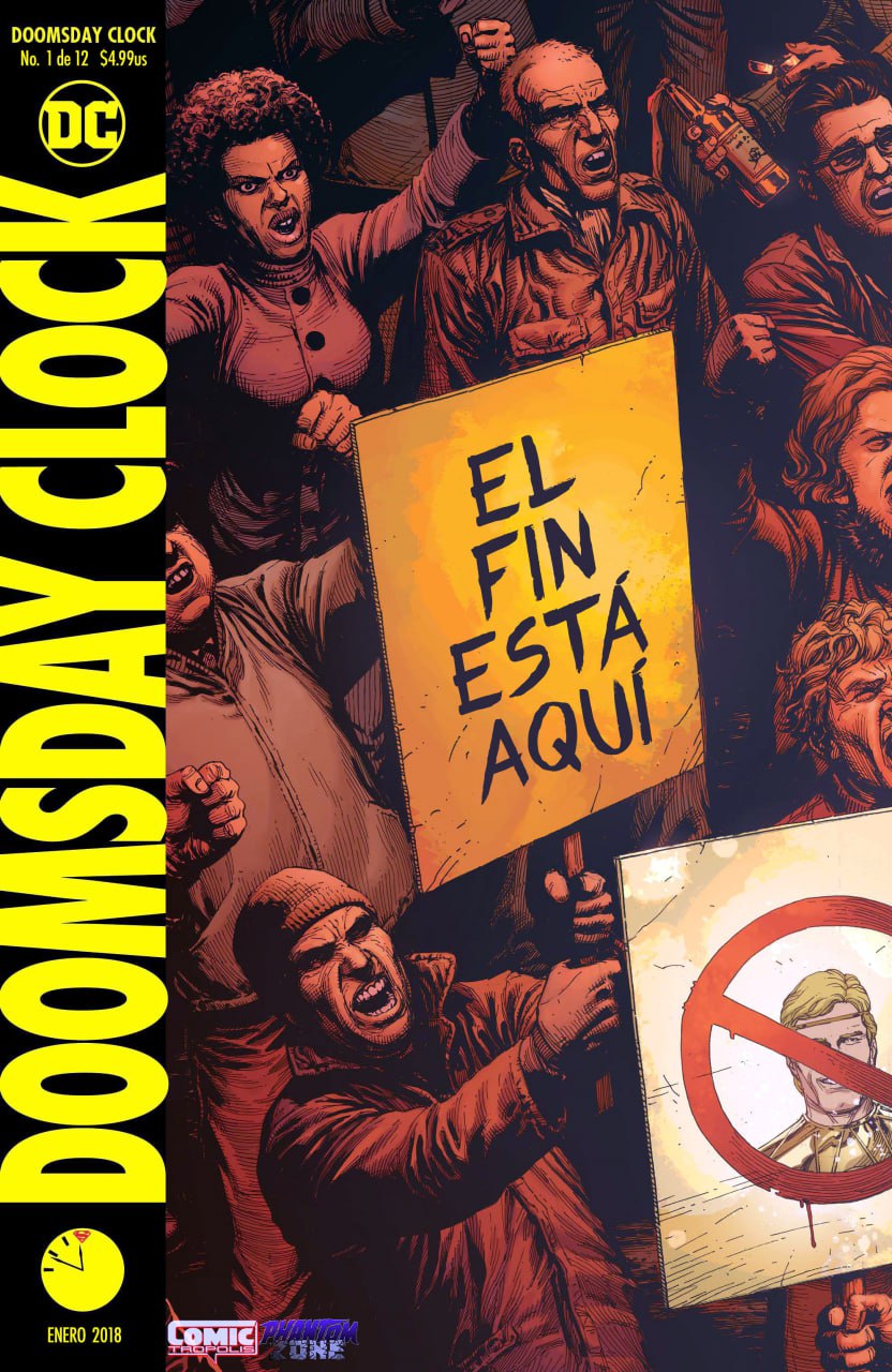 Portada ampliada de DOOMSDAY CLOCK