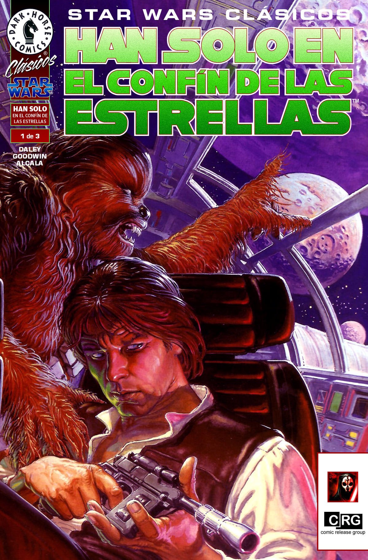 Portada ampliada de HAN SOLO EN EL CONFIN DE LAS ESTRELLAS