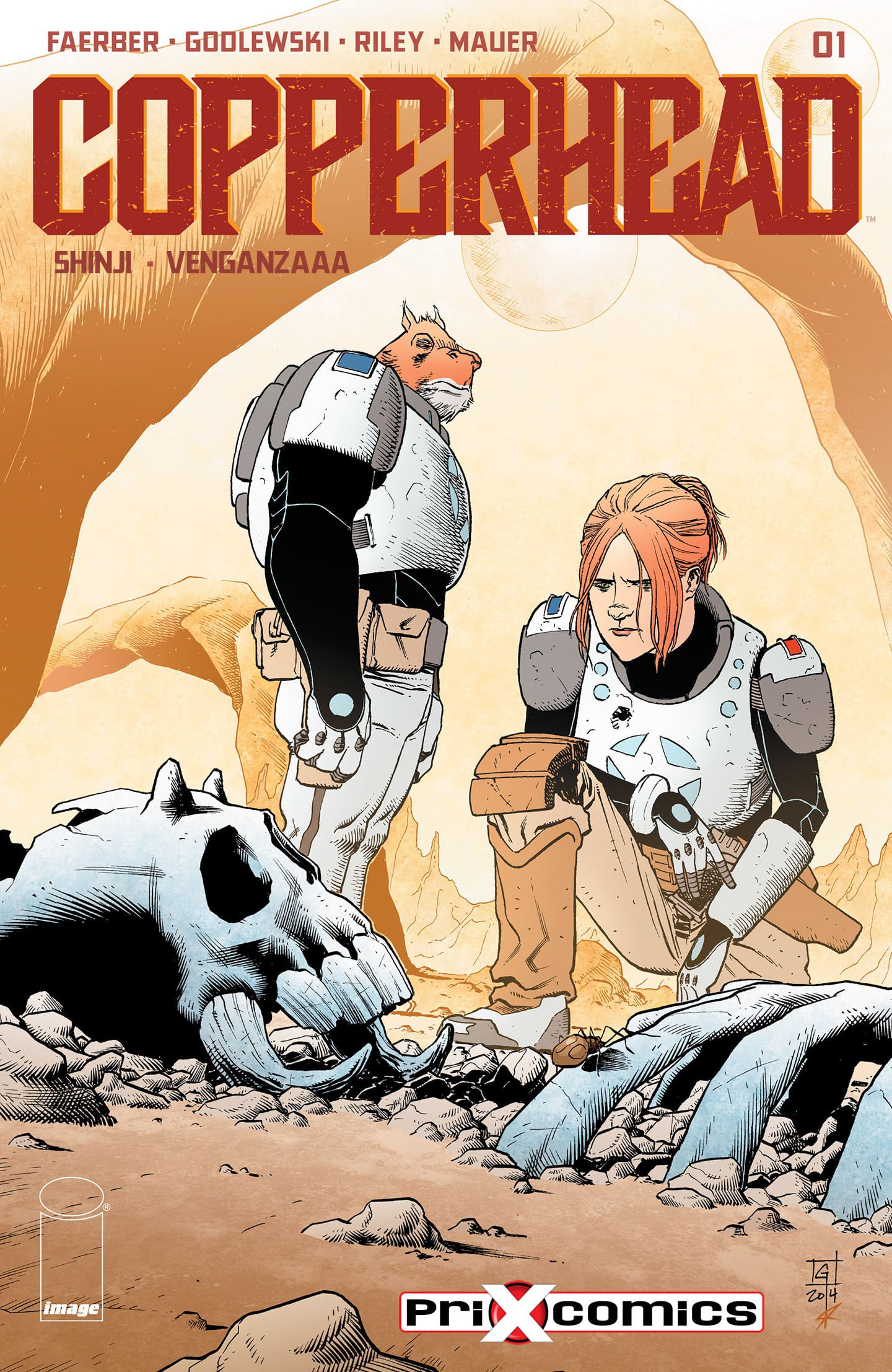 Portada ampliada de Copperhead