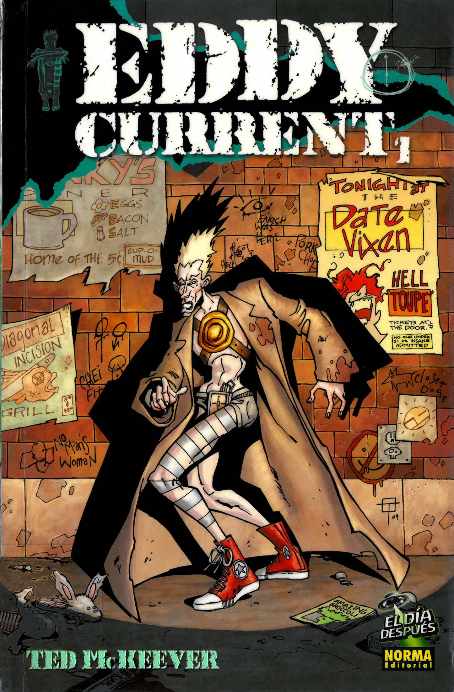 Portada ampliada de Eddy Current!