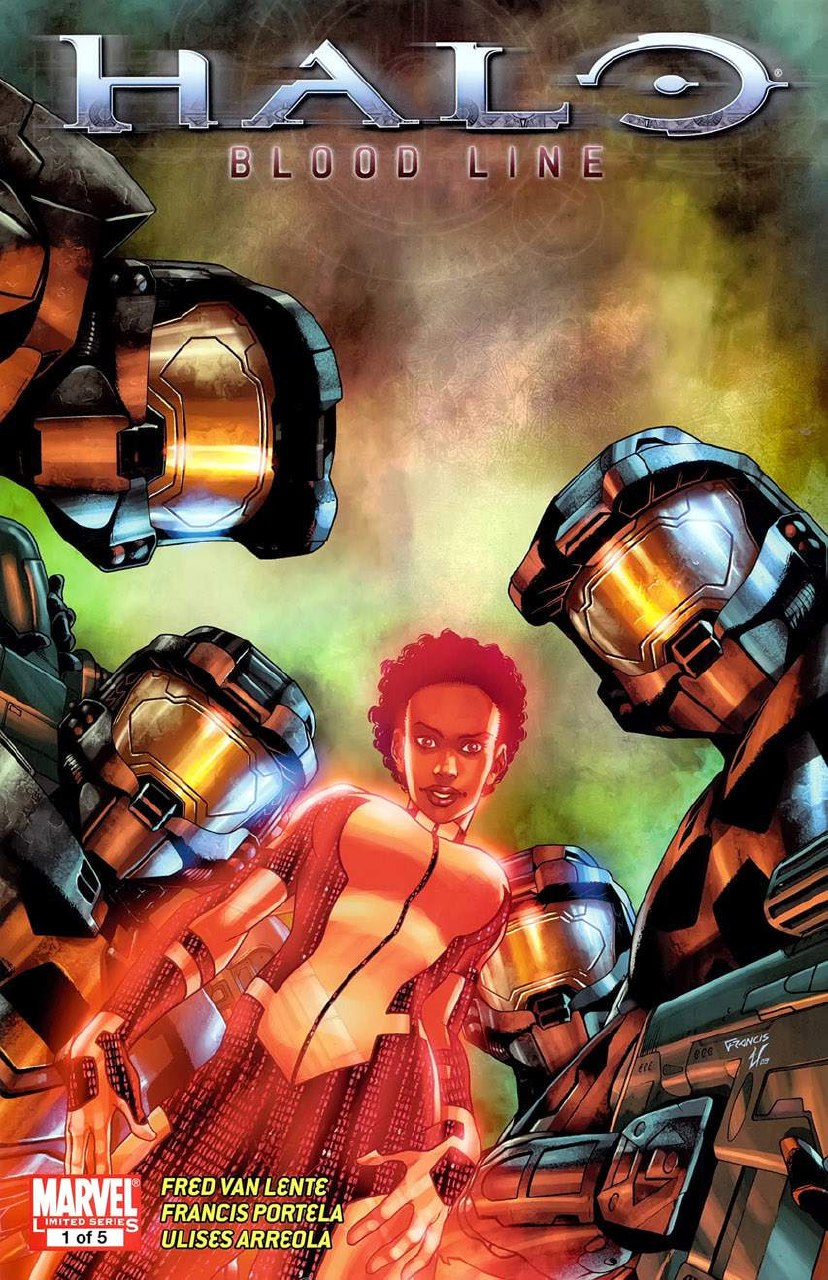 Portada ampliada de HALO BLOOD LINE