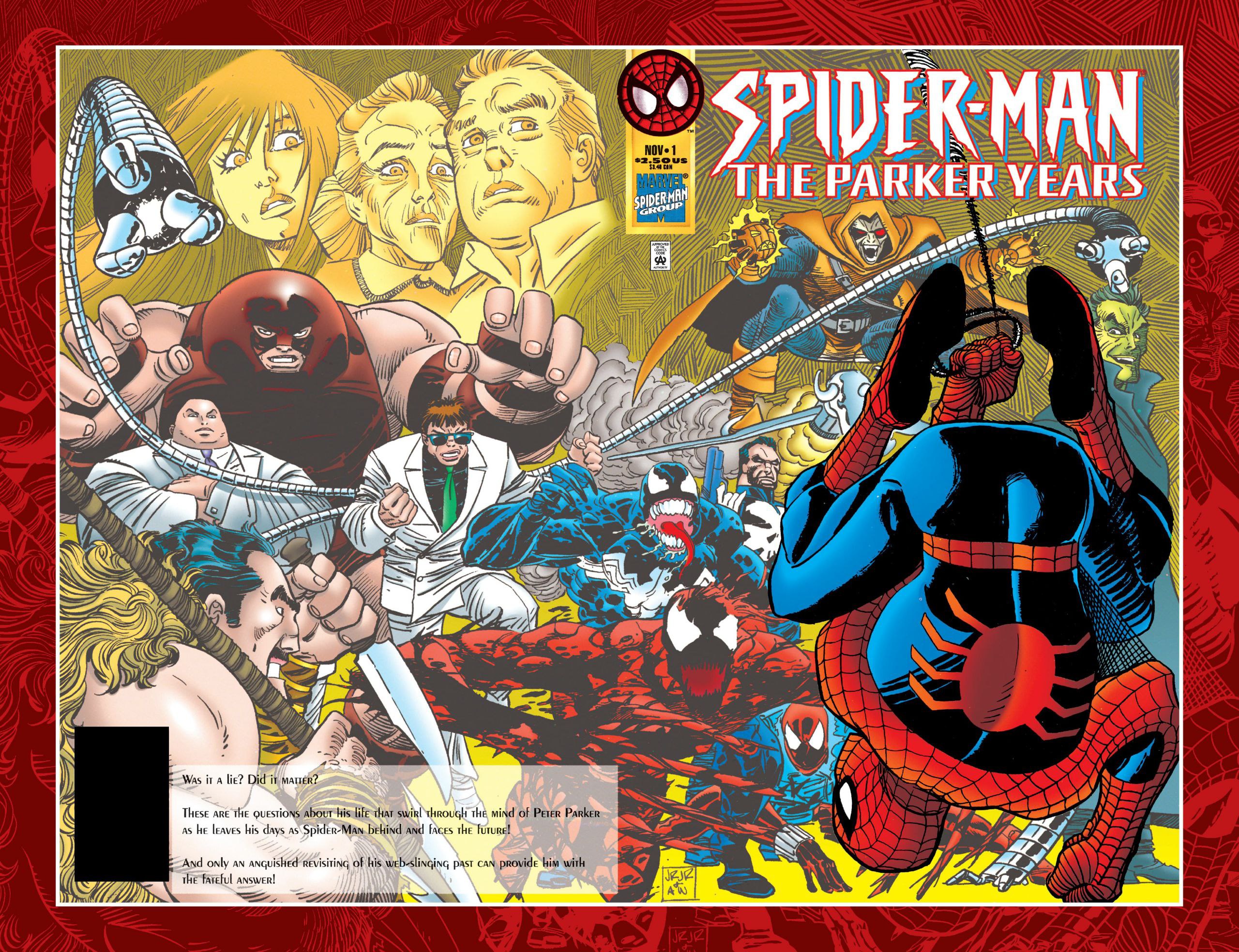 Portada ampliada de SPIDER-MAN THE PARKER YEARS