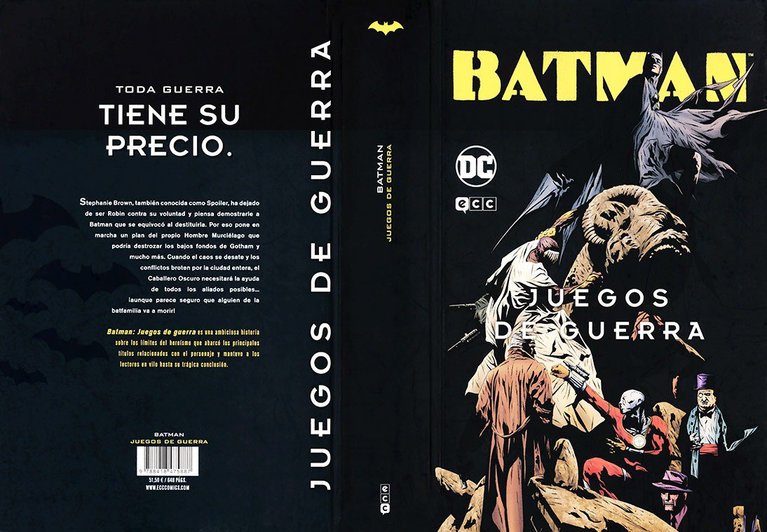 Portada ampliada de BATMAN JUEGOS DE GUERRA