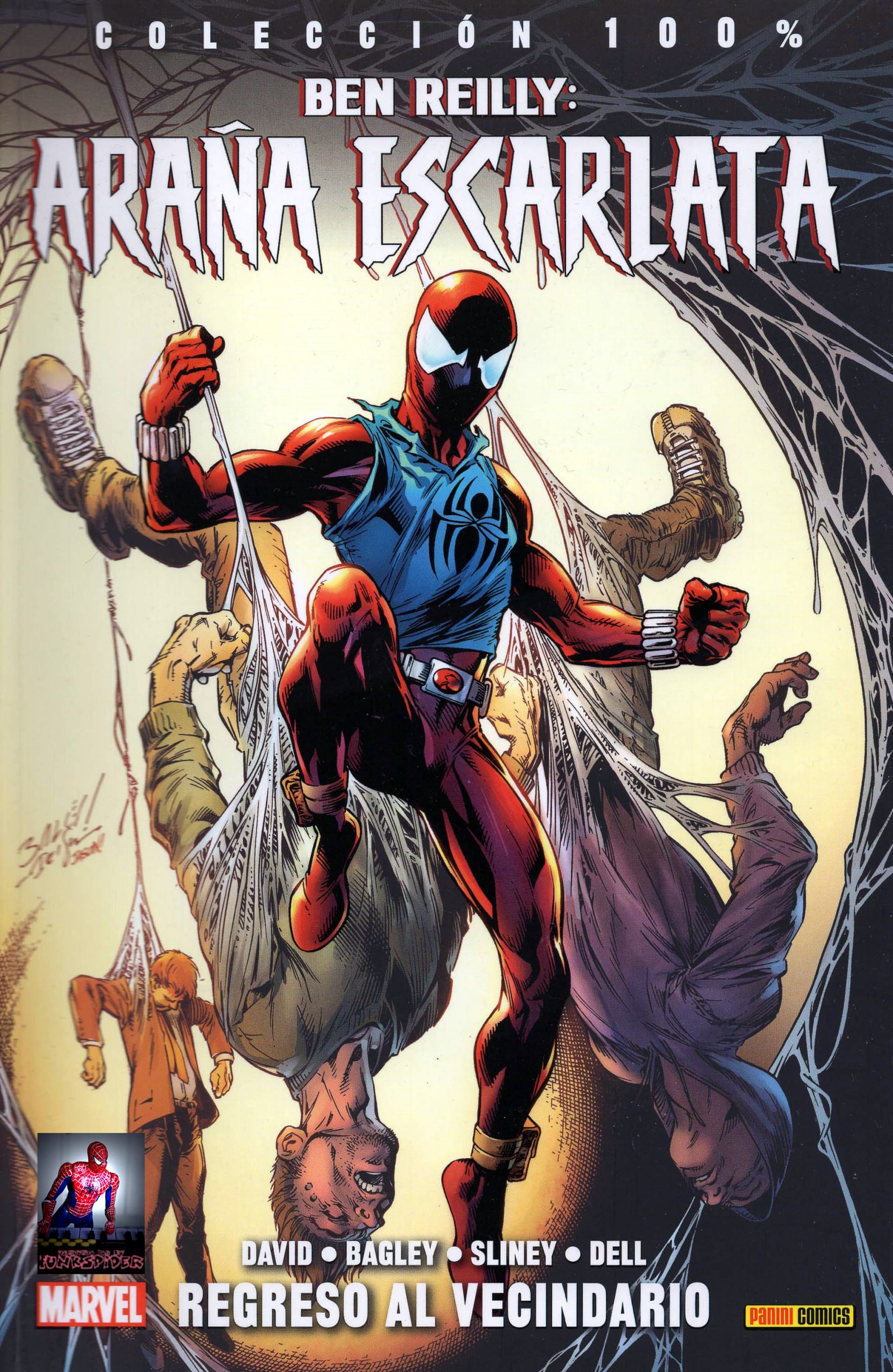 Portada ampliada de Ben Reilly: Araña Escarlata
