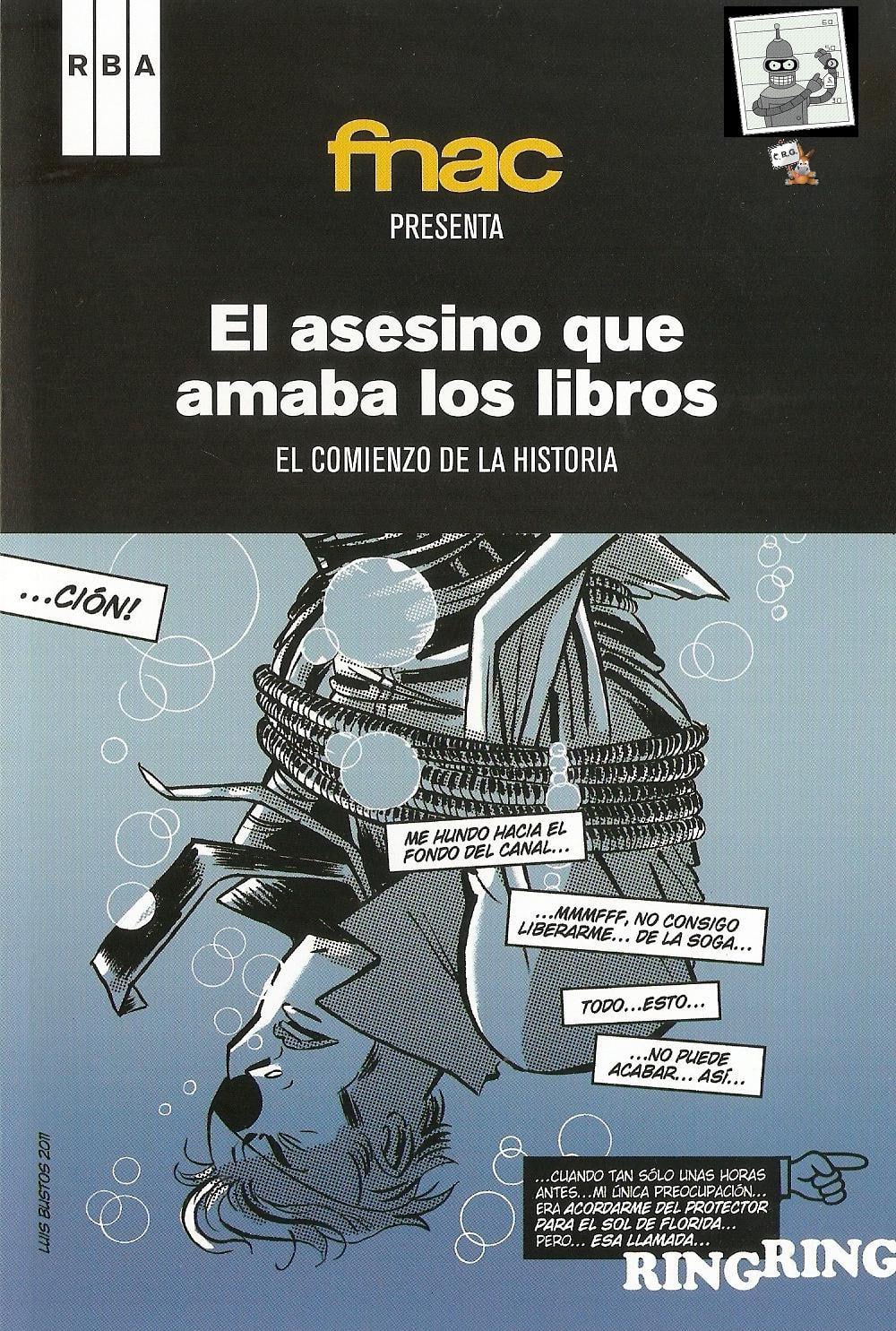 Portada ampliada de El asesino que amaba los libros