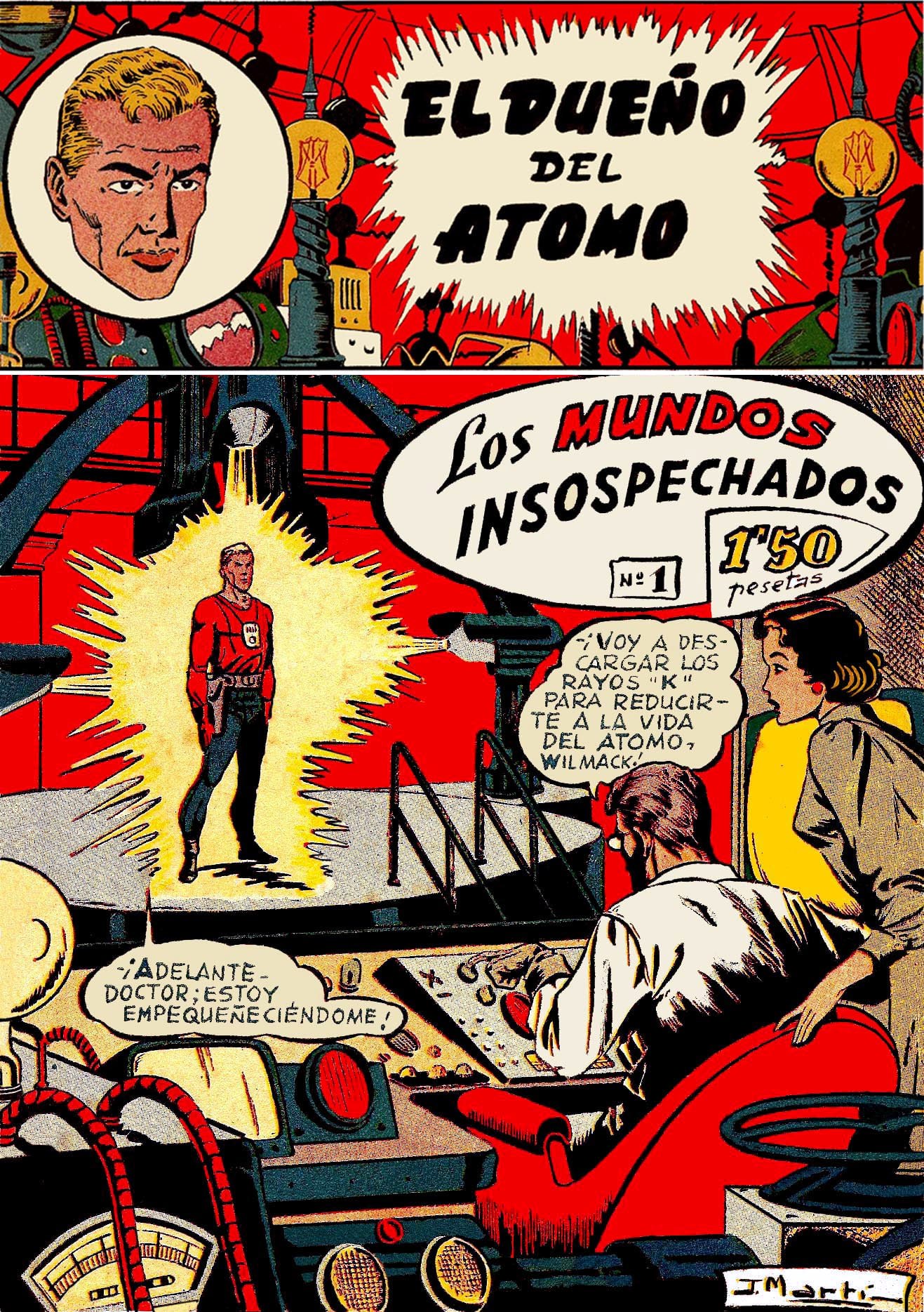 Portada ampliada de EL DUEÑO DEL ATOMO