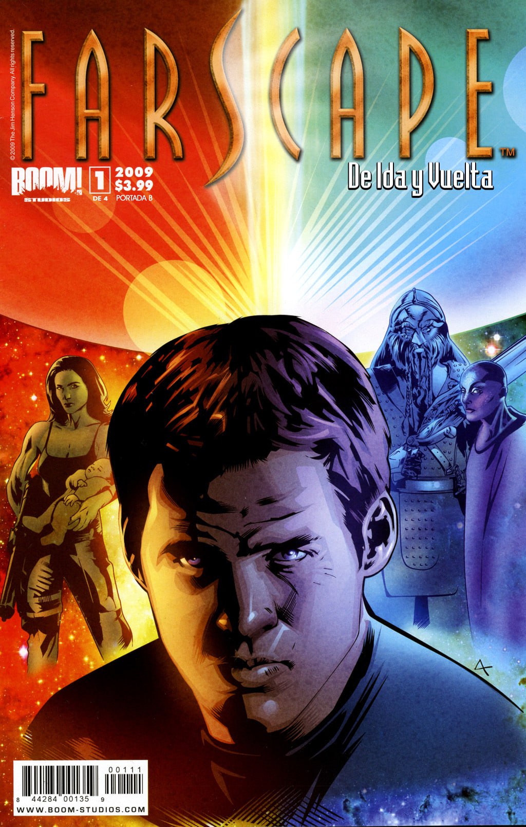 Portada ampliada de Farscape